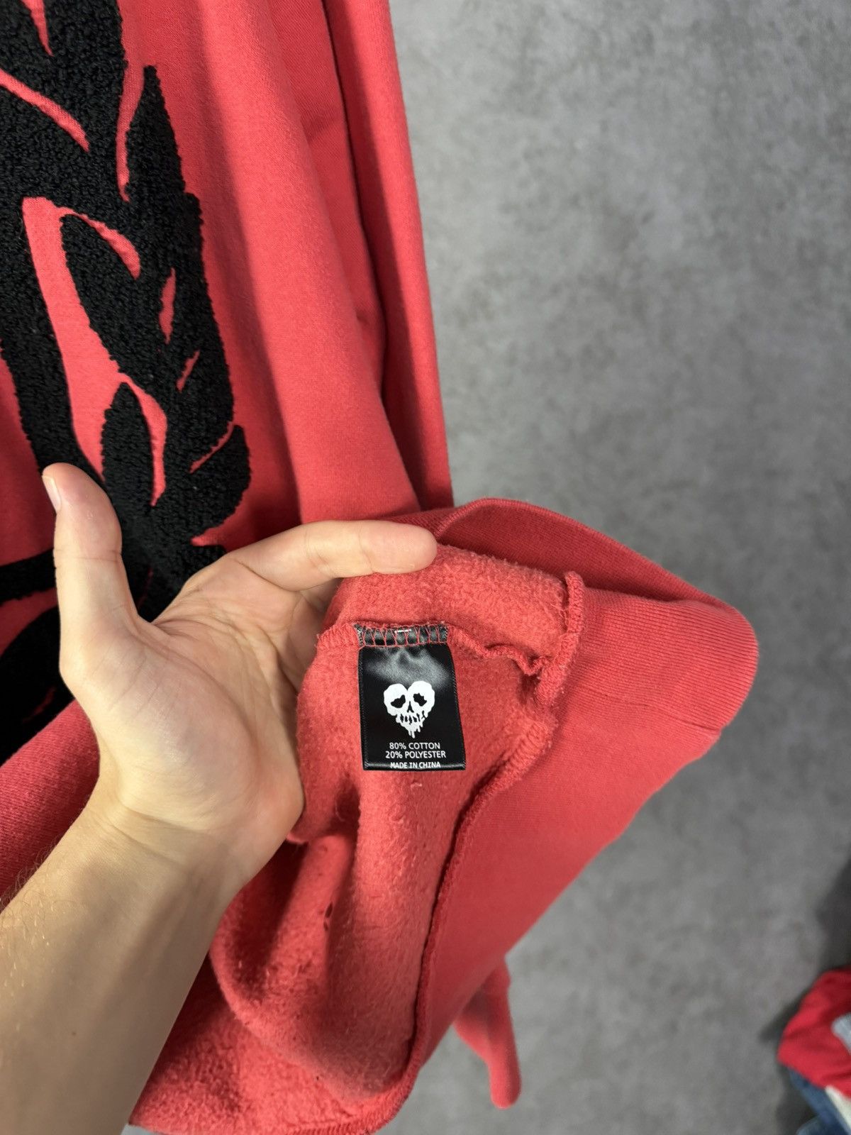 Drop Dead Drop Dead designer big center logo sweatshirt Size US XL / EU 56 / 4 - 4 Thumbnail