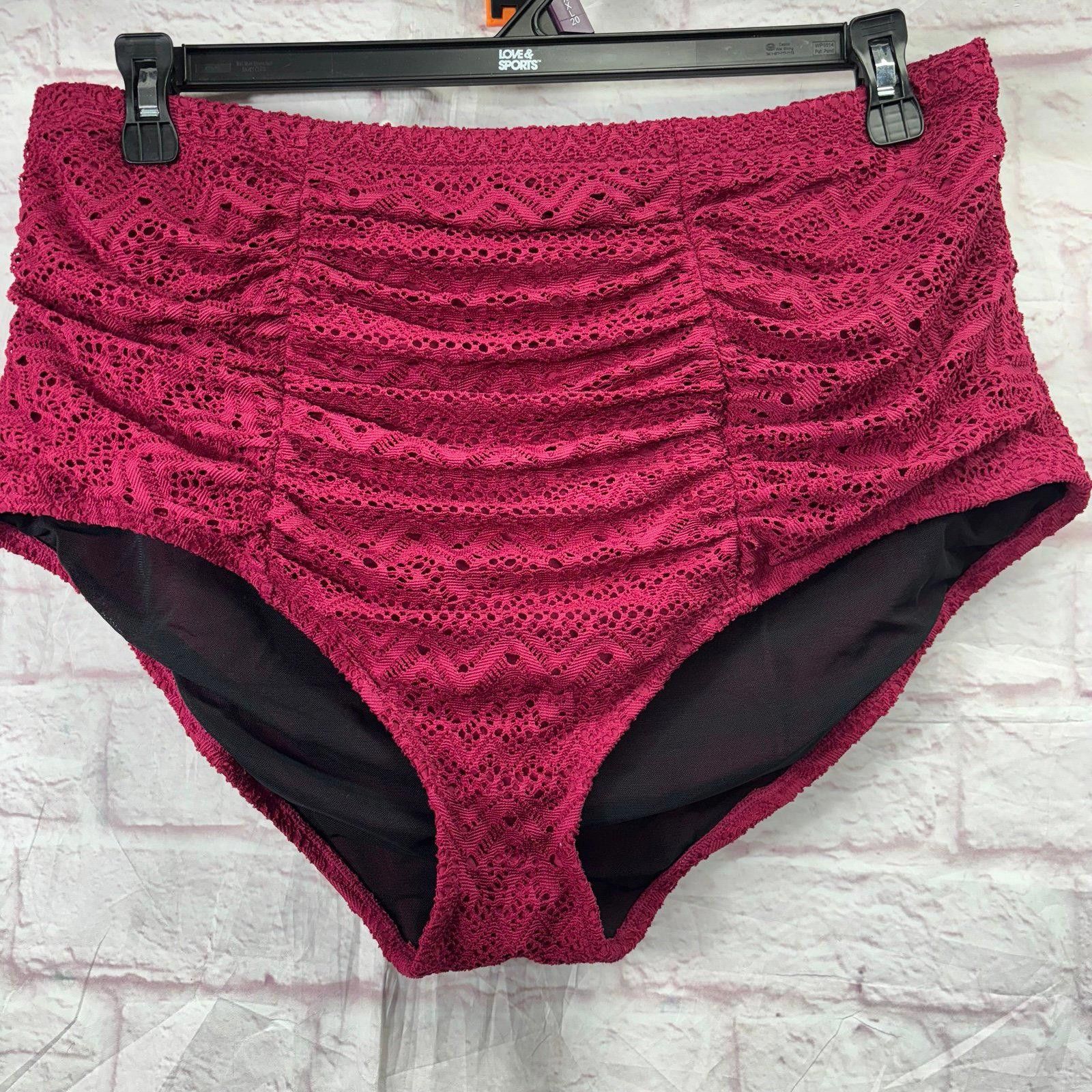 Other Torrid High-Waisted Lace Swim Bottom Size 2 Size ONE SIZE - 1 Thumbnail