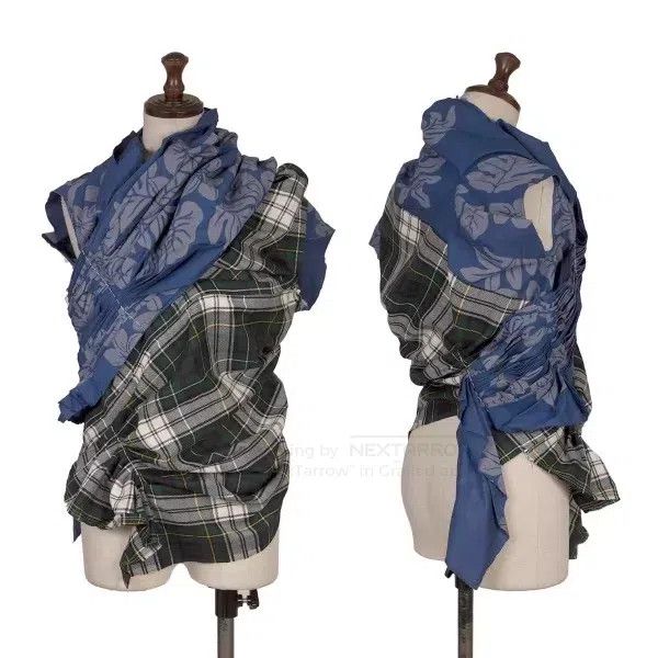 Comme des Garcons Comme Des Garcons Blue Vintage Camo Pattern Top Size S / US 4 / IT 40 - 1 Thumbnail