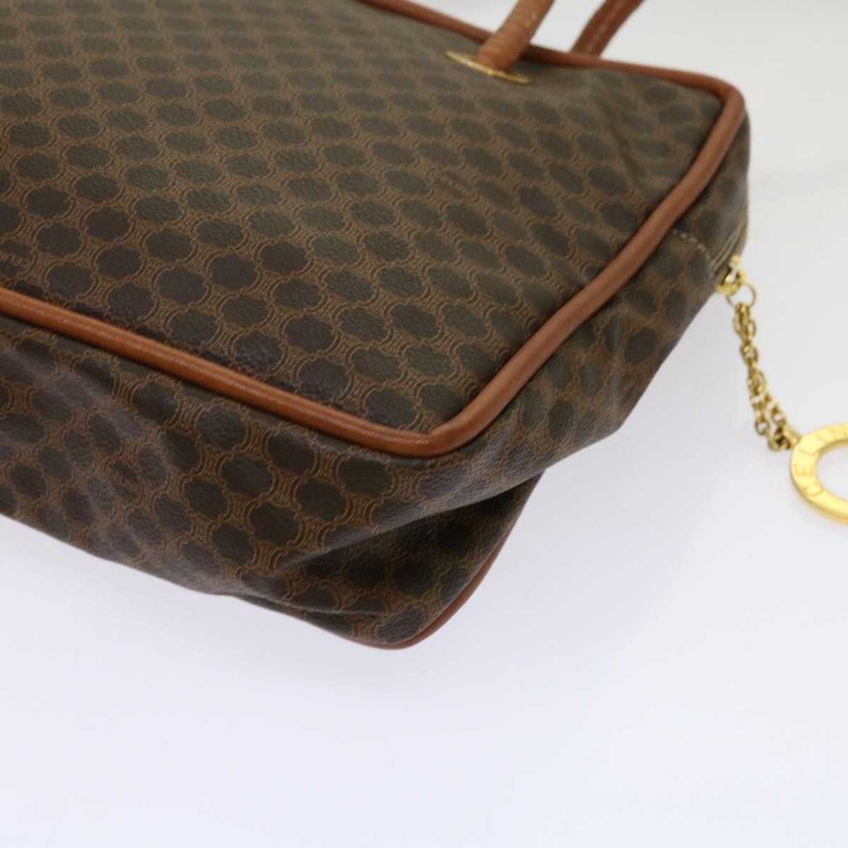 Celine CELINE Macadam Canvas Shoulder Bag Pvc Brown Size ONE SIZE - 15 Thumbnail