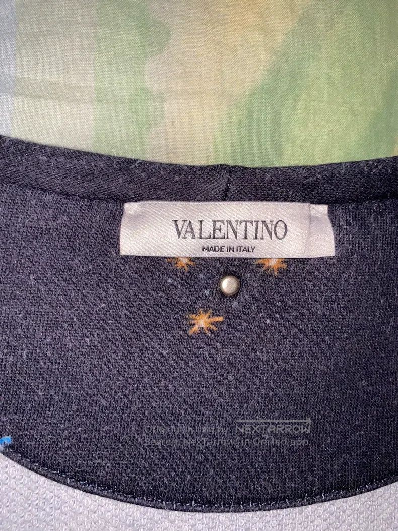 Valentino Valentino Fireworks space cotton sweatshirt i Size US M / EU 48-50 / 2 - 2 Thumbnail