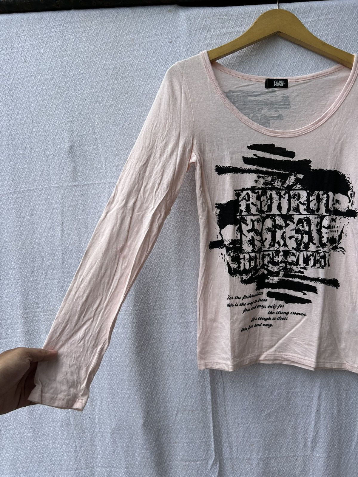 Hysteric Glamour Glad News Hybrid Rock Guns Poem Longsleeve Size US S / EU 44-46 / 1 - 5 Thumbnail