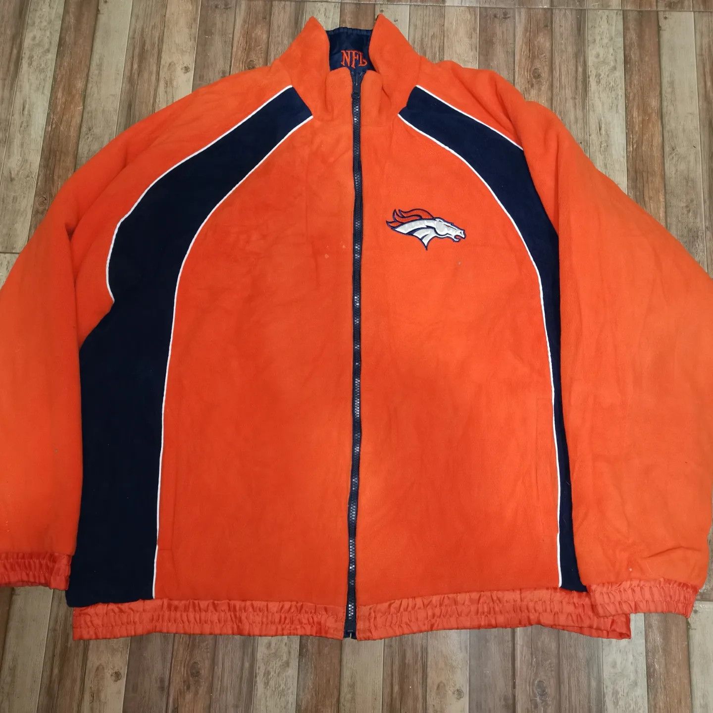 NFL × Starter G-3 apparel nfl Denver broncos reversible jacket Size US XL / EU 56 / 4 - 4 Thumbnail