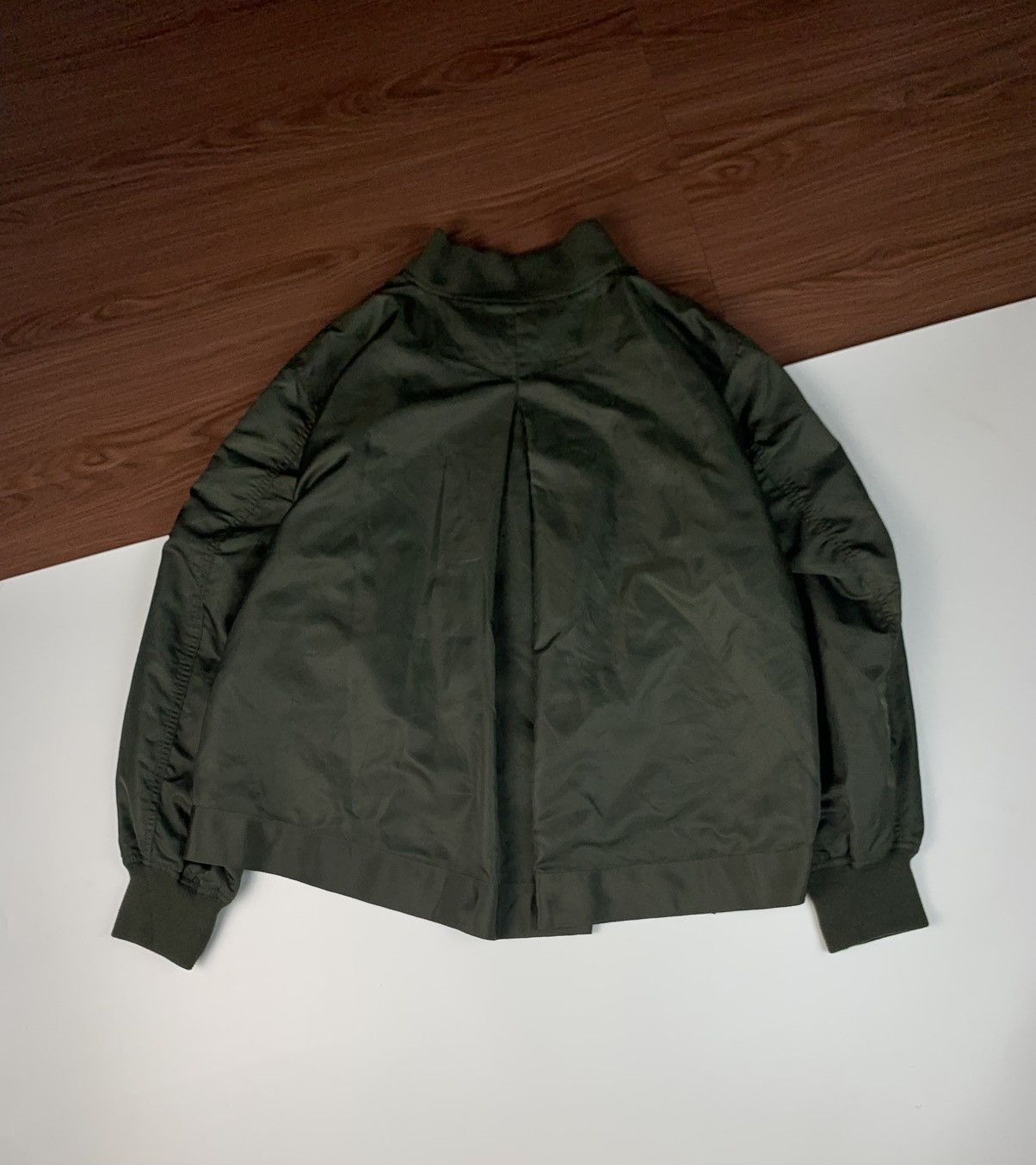 Karl Lagerfeld Bomber Crop Jacket Karl Lagerfeld Size XL / US 12-14 / IT 48-50 - 5 Thumbnail