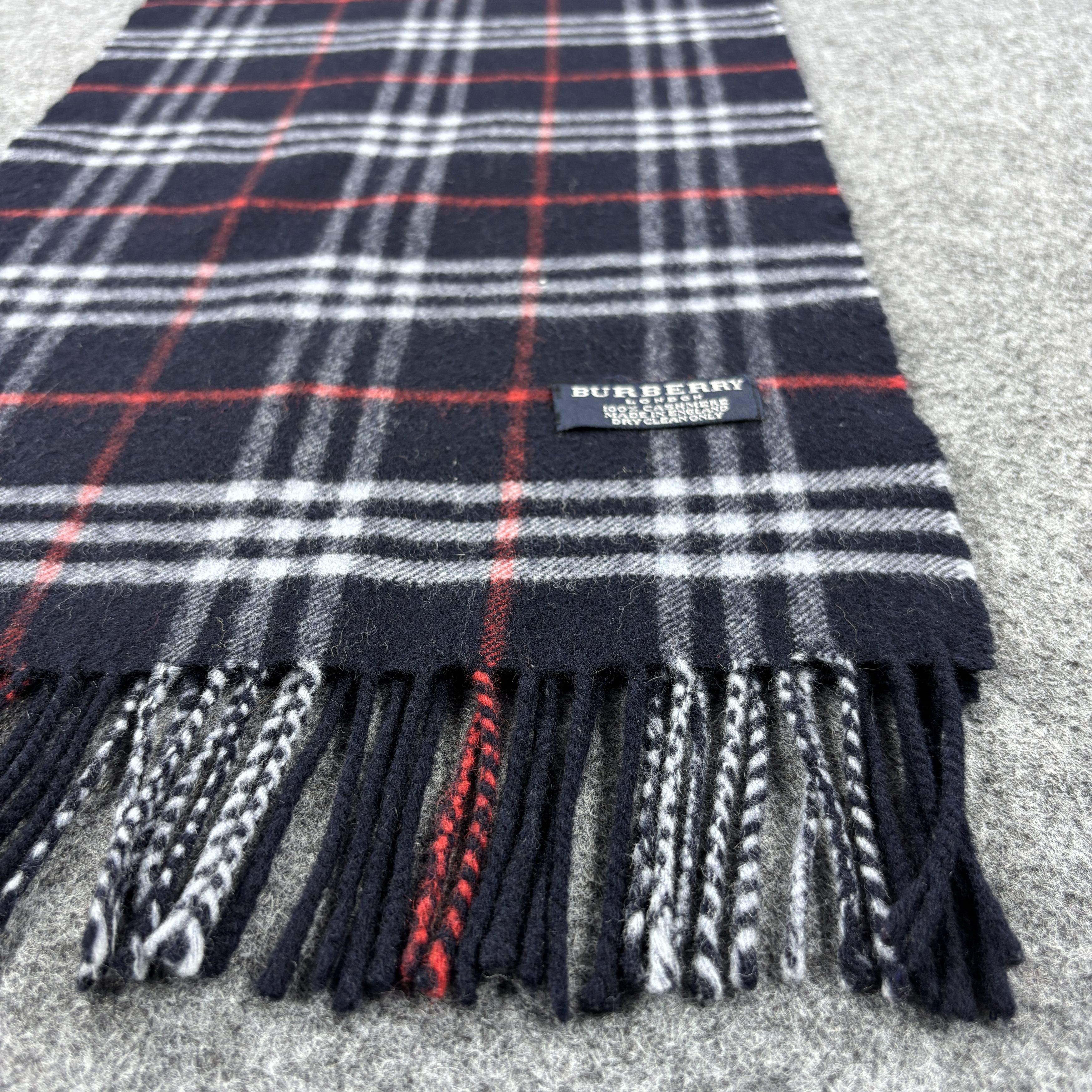 Burberry × Vintage Burberry Scarf # D710 # Muffler # Neckwear # Nova Check Size ONE SIZE - 8 Thumbnail