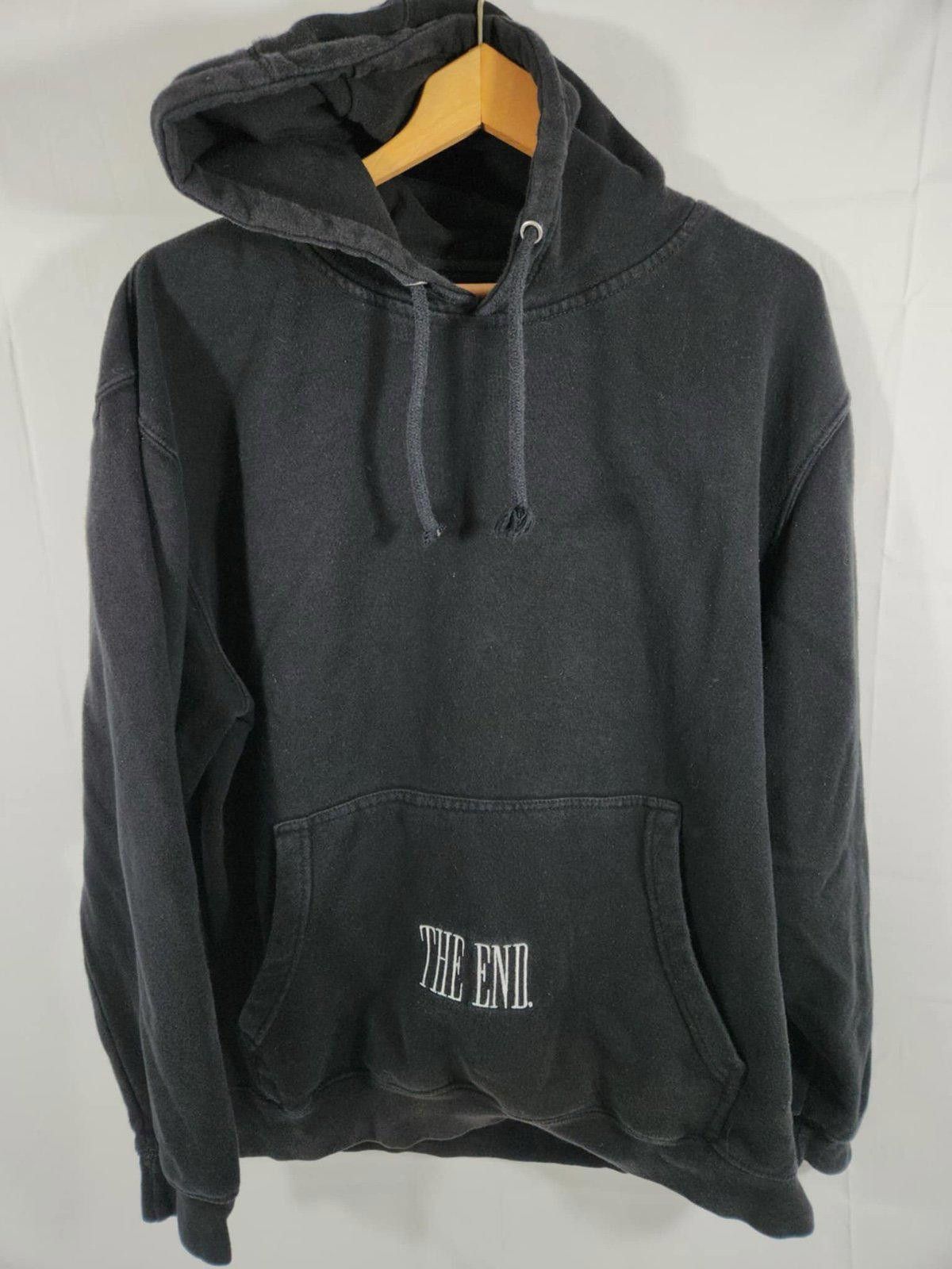 Designer Urban Graphic Hoodie with Fiery Design - The End Size US 36 / EU 52 - 2 Thumbnail