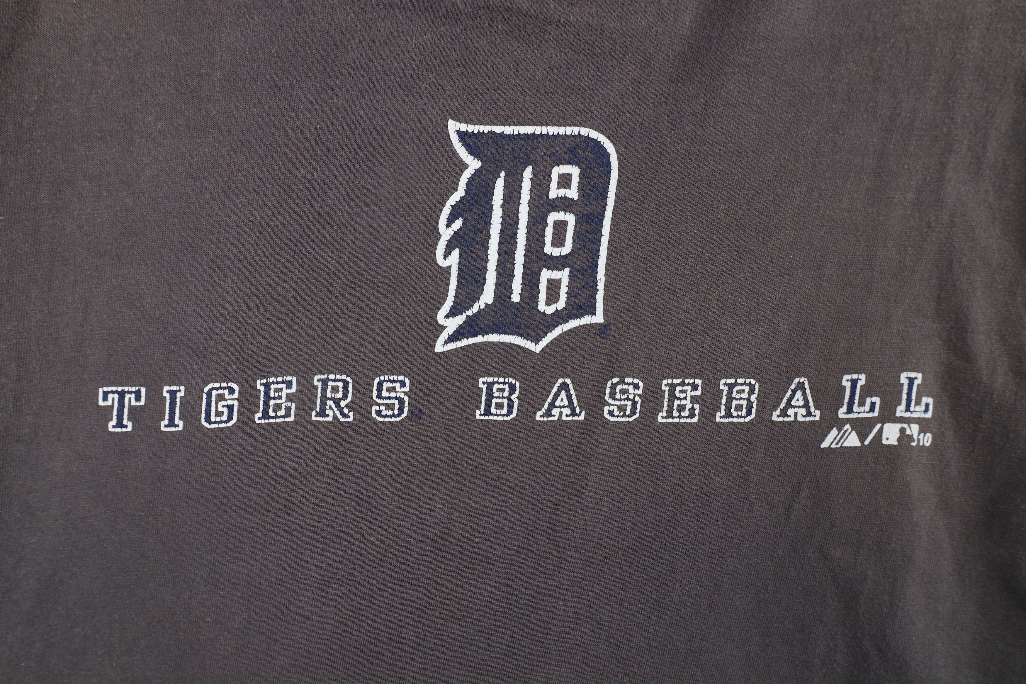 Majestic × Vintage Vintage Majestic Tigers Baseball Short Sleeve T-Shirt Size US XXL / EU 58 / 5 - 4 Thumbnail