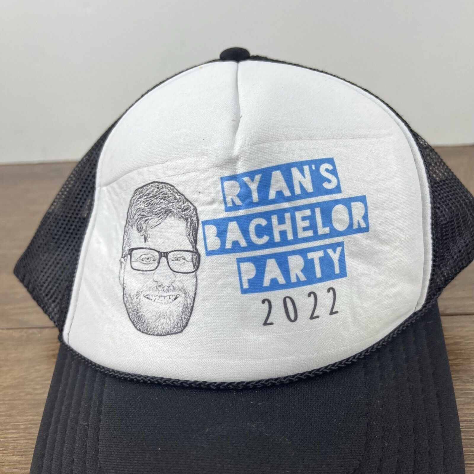 Other Ryans Bachelor Party Hat Ryans 2022 White Adjustable Hat Whi Size ONE SIZE - 7 Thumbnail