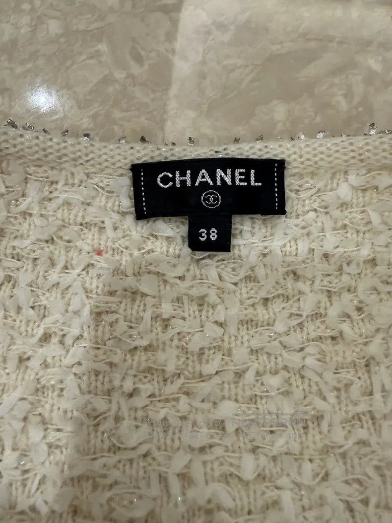 Chanel Chanel Waterfall series pink tweed sequin dress Size XS / US 0-2 / IT 36-38 - 3 Thumbnail