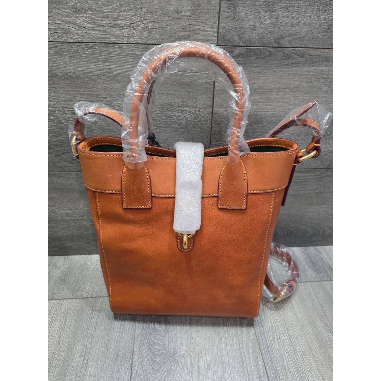 Dooney & Bourke Dooney & Bourke Florentine Leather North/ South bag B000548 Size ONE SIZE - 3 Thumbnail