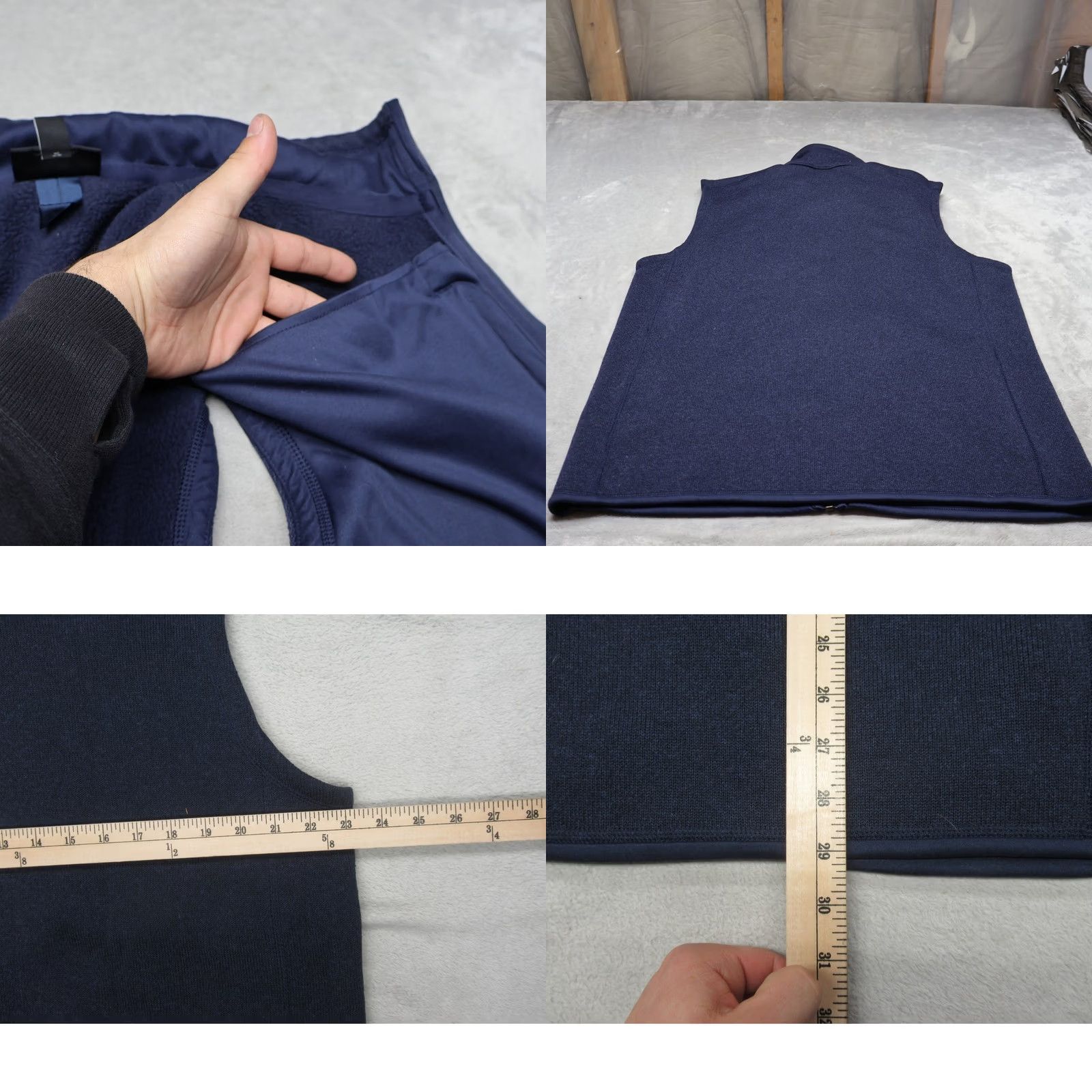 Patagonia Patagonia Better Sweater Vest Mens XXL Blue Full Zip Knit Fleece Hiking Outdoor Vest Size US XXL / EU 58 / 5 - 8 Thumbnail
