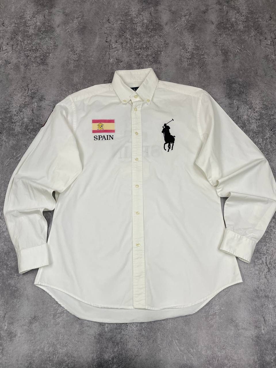 Ralph Lauren Ralph Lauren Men Cotton Shirt Button Down White Size XL Size US XL / EU 56 / 4 - 1 Thumbnail