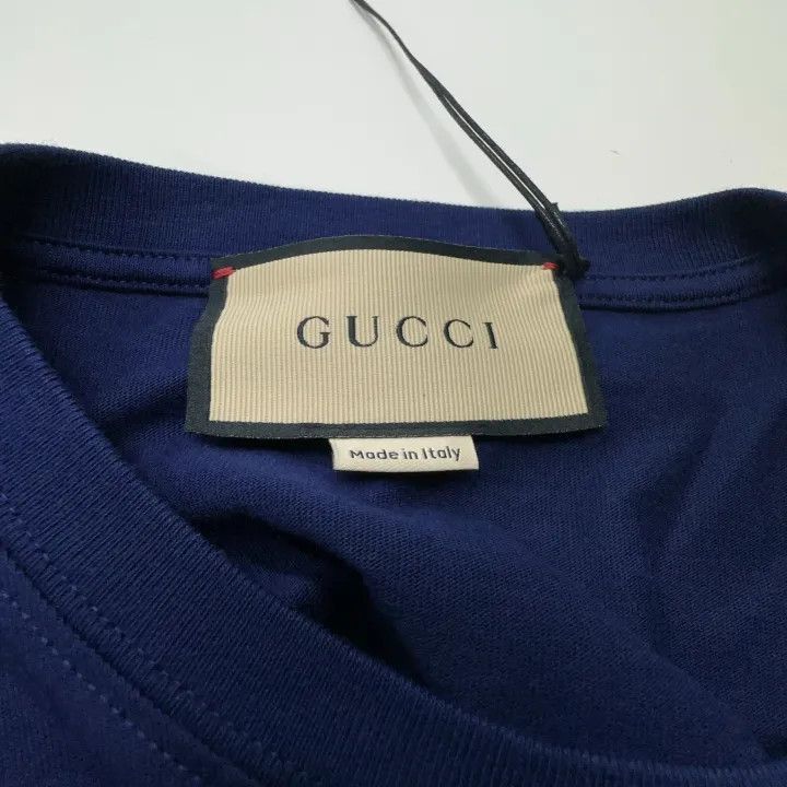 Gucci Gucci Gucci Cotton Knit Short Sleeve T-Shirt -2506 Size US L / EU 52-54 / 3 - 6 Thumbnail