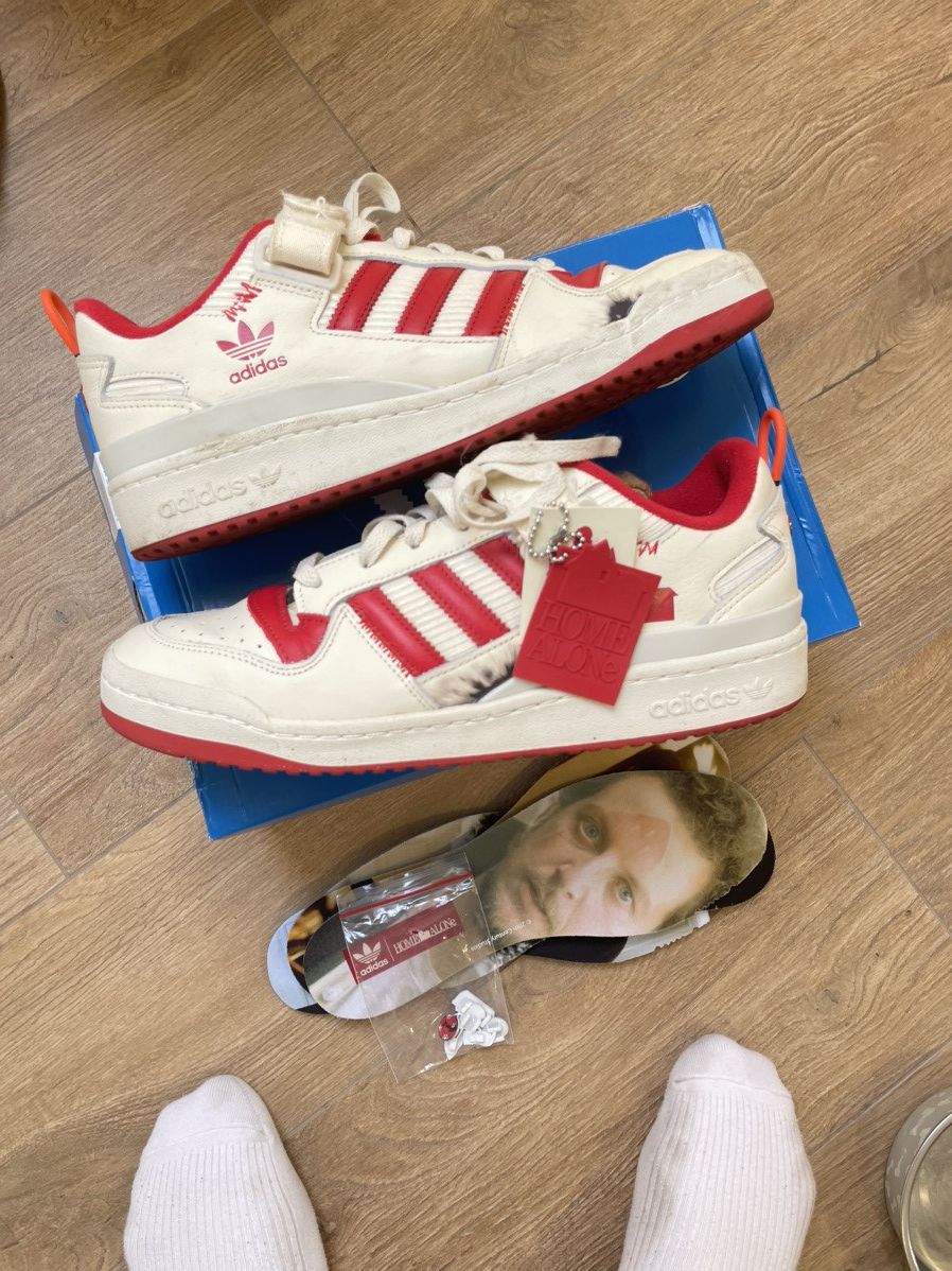 Adidas × Hypebeast Adidas Originals Forum Low x Home Alone Size US 10.5 / EU 43-44 - 6 Thumbnail