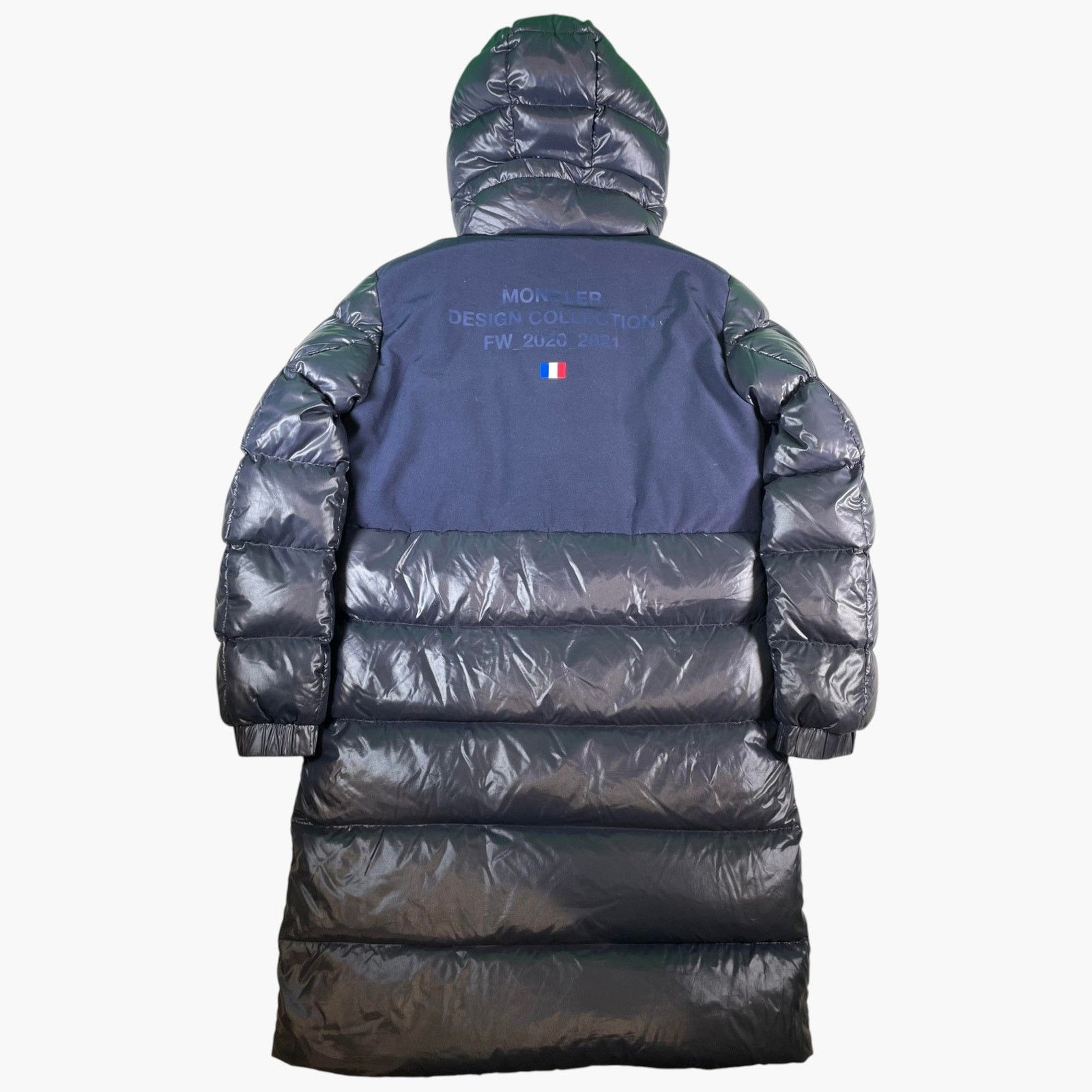 Moncler Moncler Berry Giubotto (Girl's) Navy Jacket Size XL / US 12-14 / IT 48-50 - 2 Thumbnail