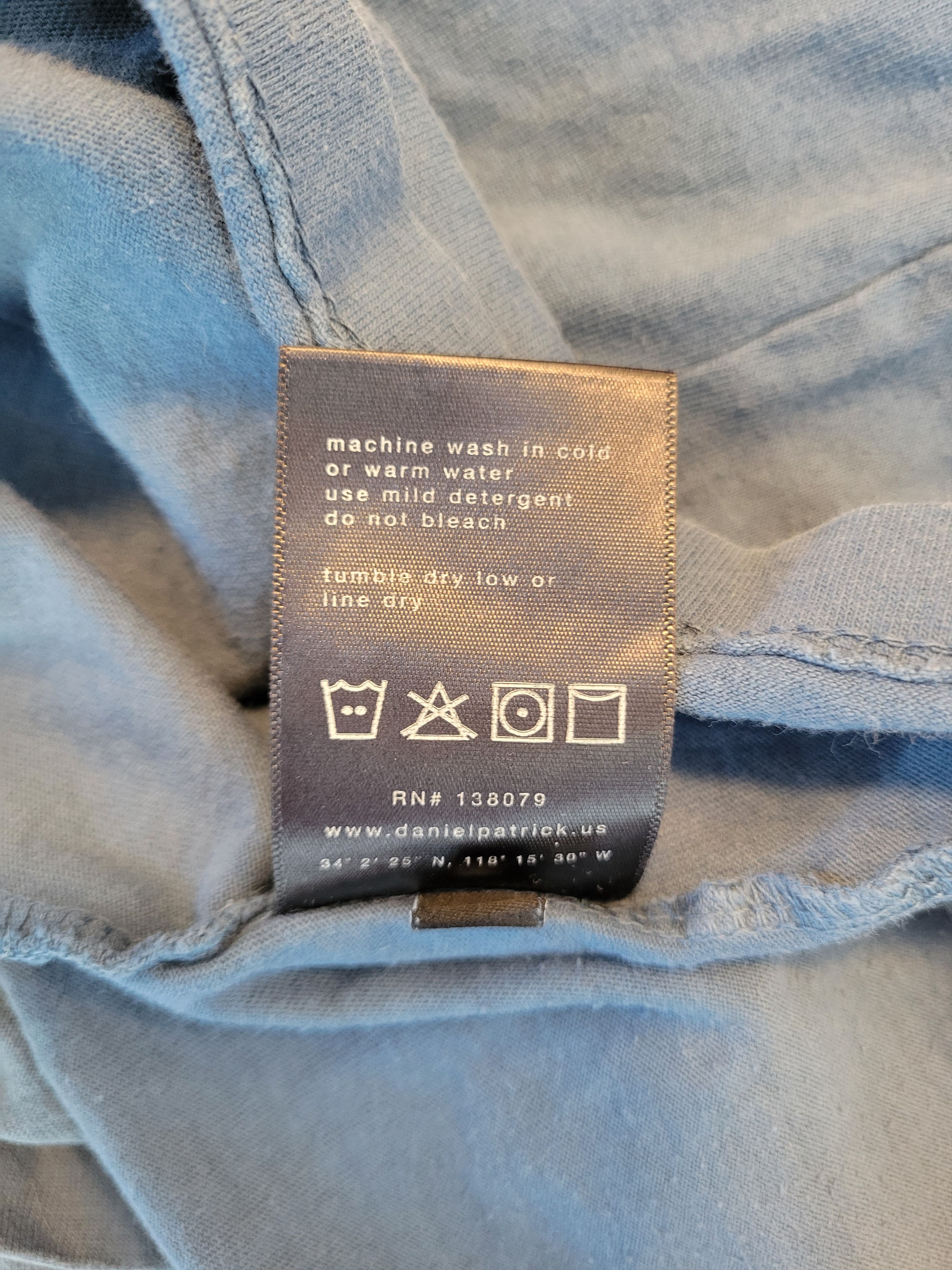 Daniel Patrick Blue T-shirt Size US XL / EU 56 / 4 - 5 Thumbnail