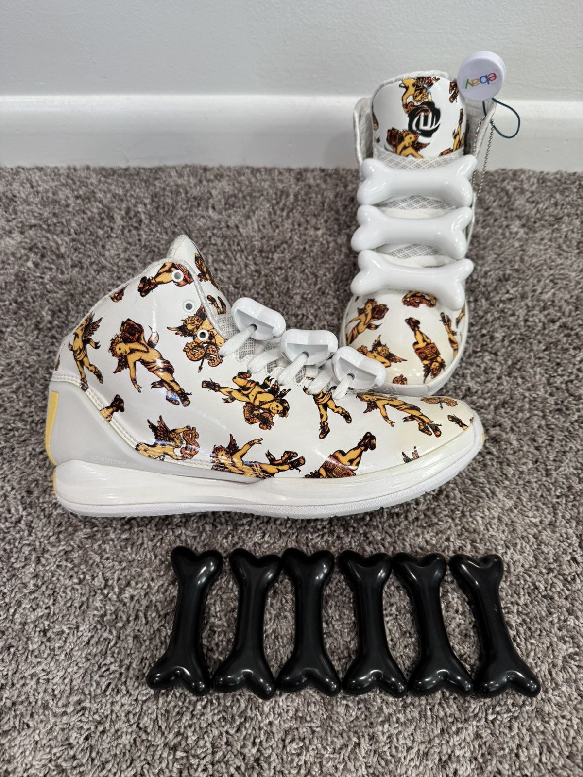 Jeremy Scott 2 sets of Adidas Jeremy Scott Bones Size ONE SIZE - 3 Thumbnail