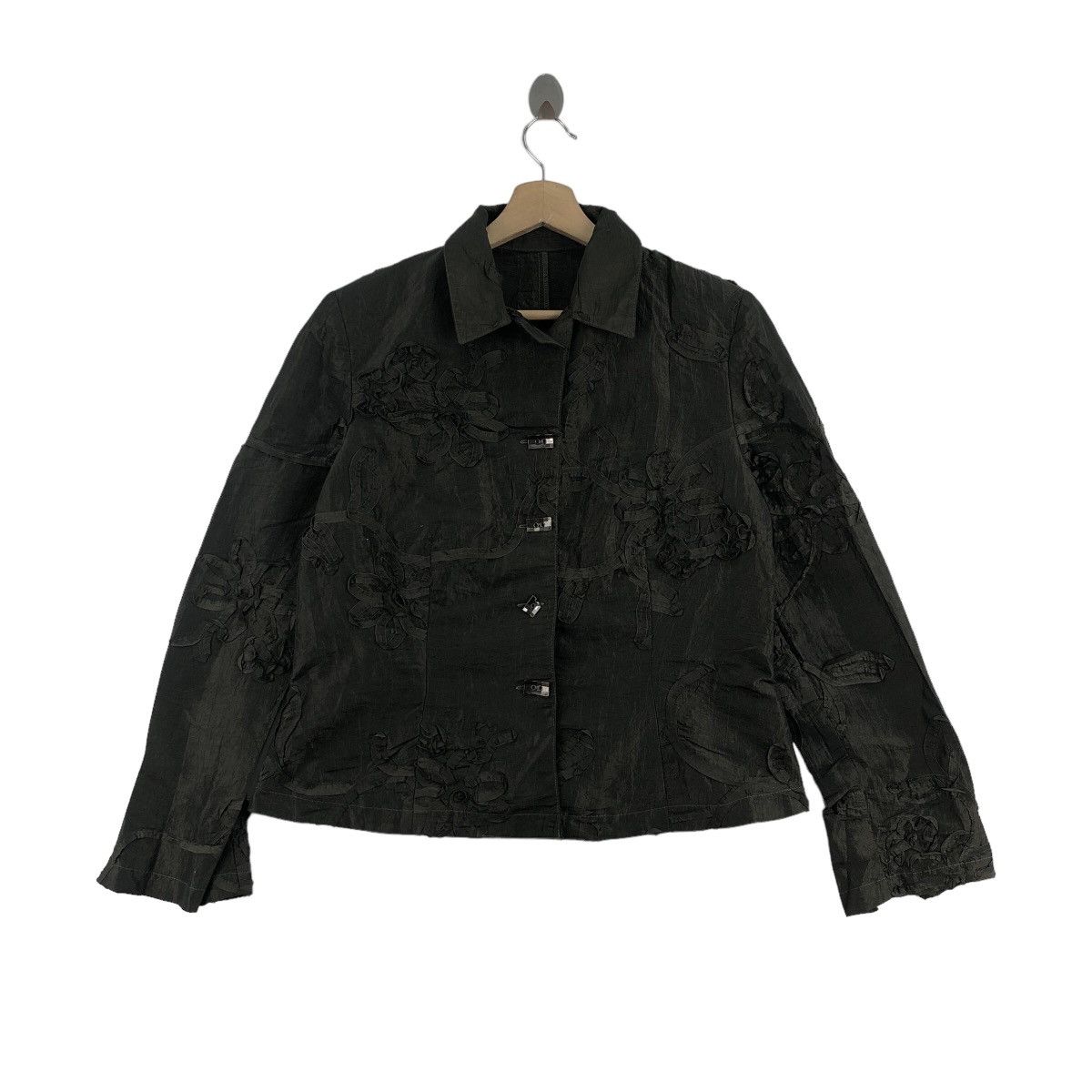 Vintage 90s GIGLI DEL CAMPO Jacket Abstract Flower
