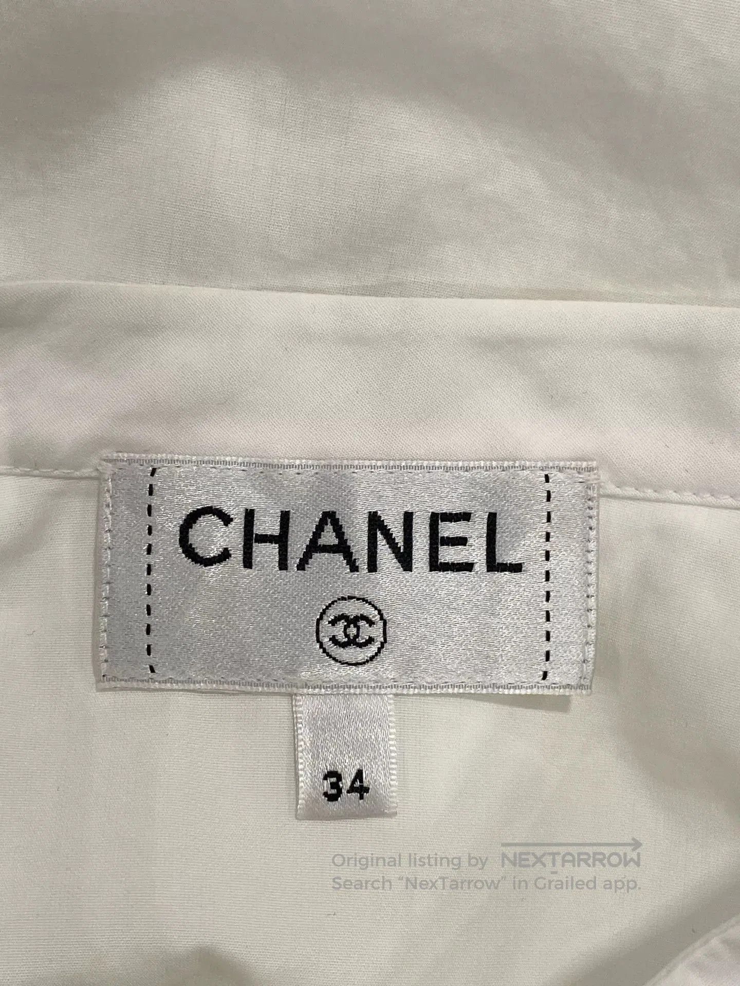 Chanel Chanel 2020 Equestrian White Short Shirt. Size US XS / EU 42 / 0 - 3 Thumbnail