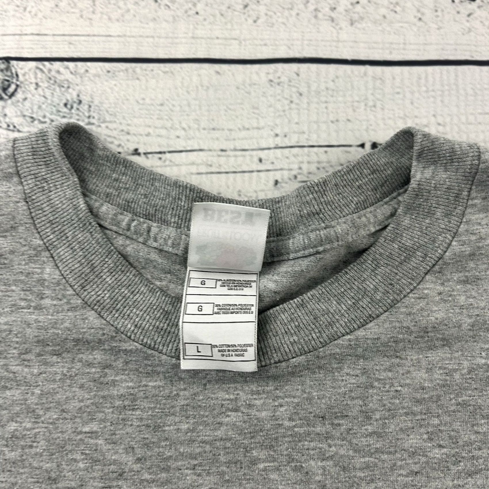 Fruit Of The Loom VINTAGE University of Texas Tyler Athletics Short Sleeve T Shirt Men's Large Gray Size US L / EU 52-54 / 3 - 2 Thumbnail