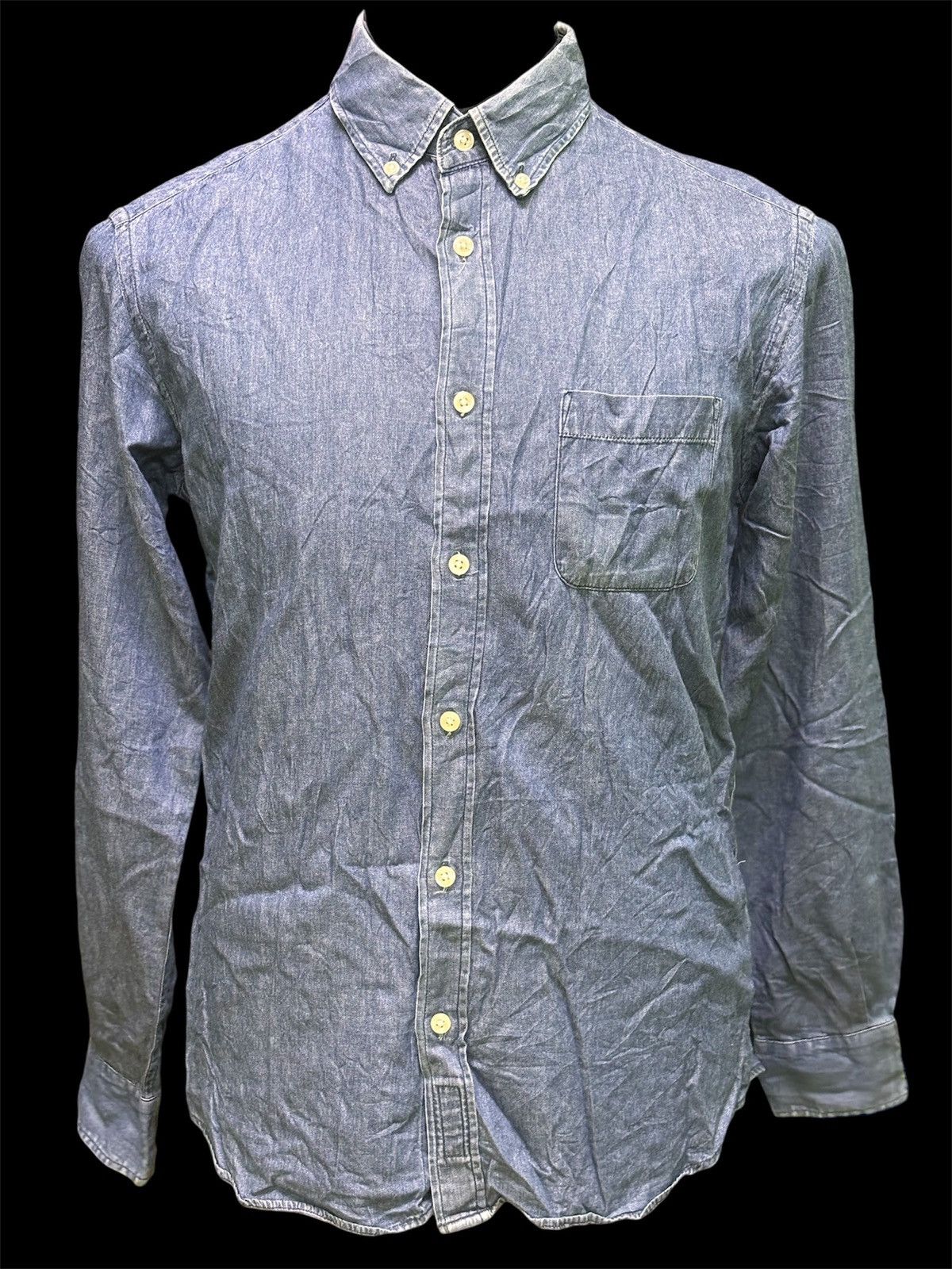 Global Work Global Work Denim Button Up Shirt Size US L / EU 52-54 / 3 - 1 Thumbnail