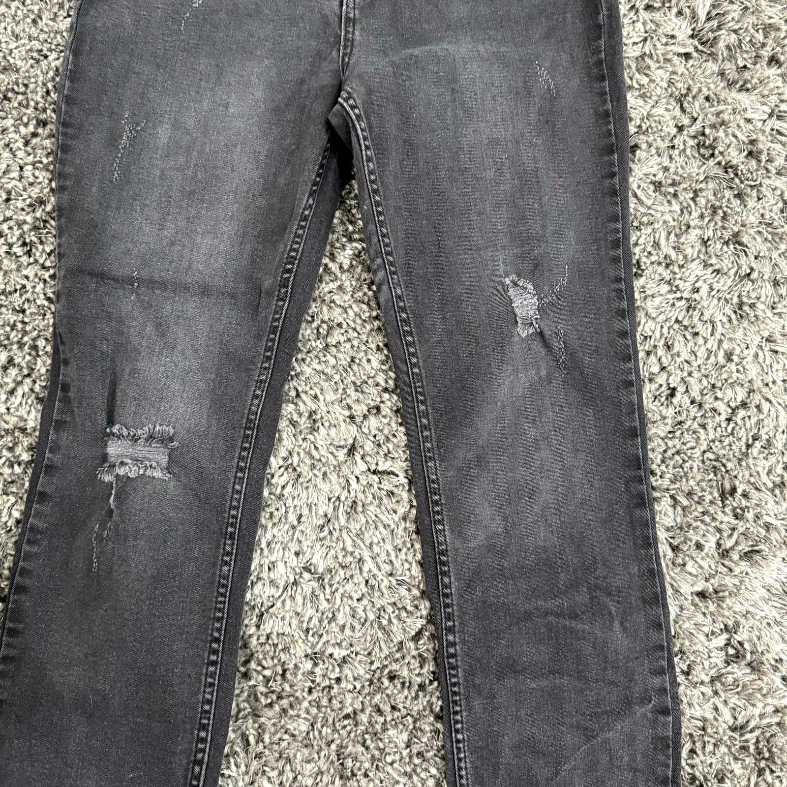 Free People Great Heights Frayed Skinny Jeans, Size 30