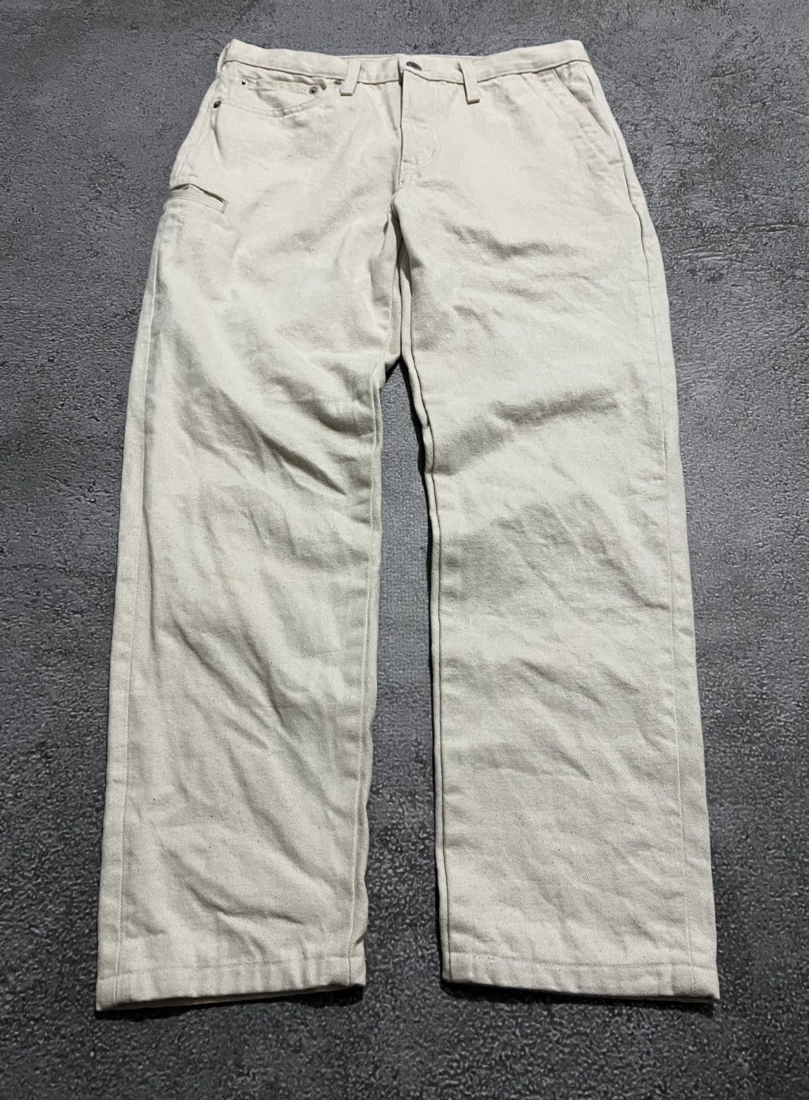 GU × Maison MIHARA YASUHIRO MAISON MIHARAYASUHIRO X GU GOOD INSPIRATION DENIM JEANS Size US 29 - 1 Thumbnail