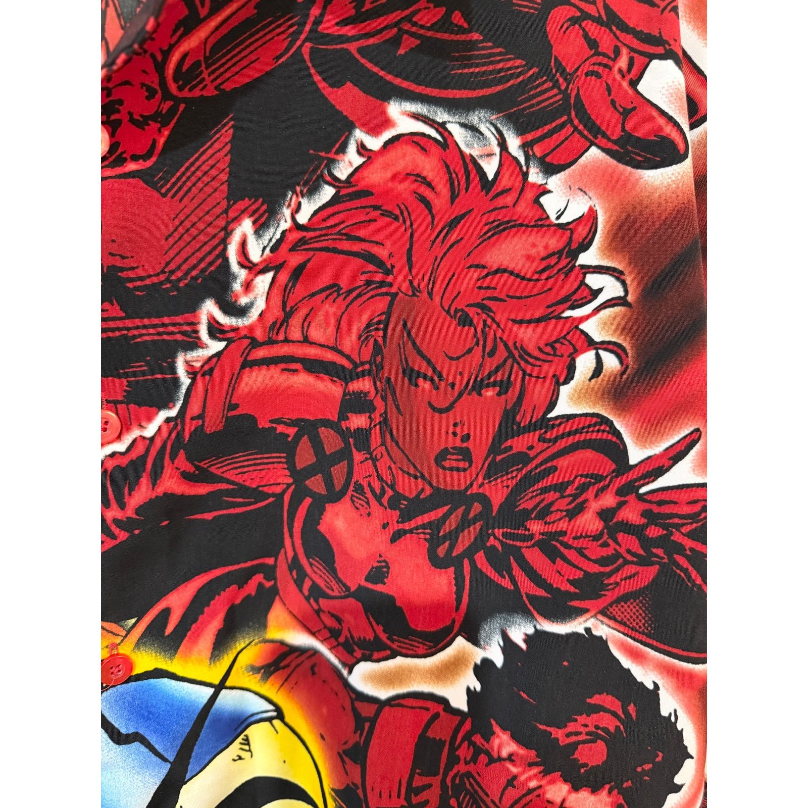 Marvel Comics Y2K Marvel X-Men Wolverine All Over Print Button Up size XL Size US XL / EU 56 / 4 - 8 Thumbnail