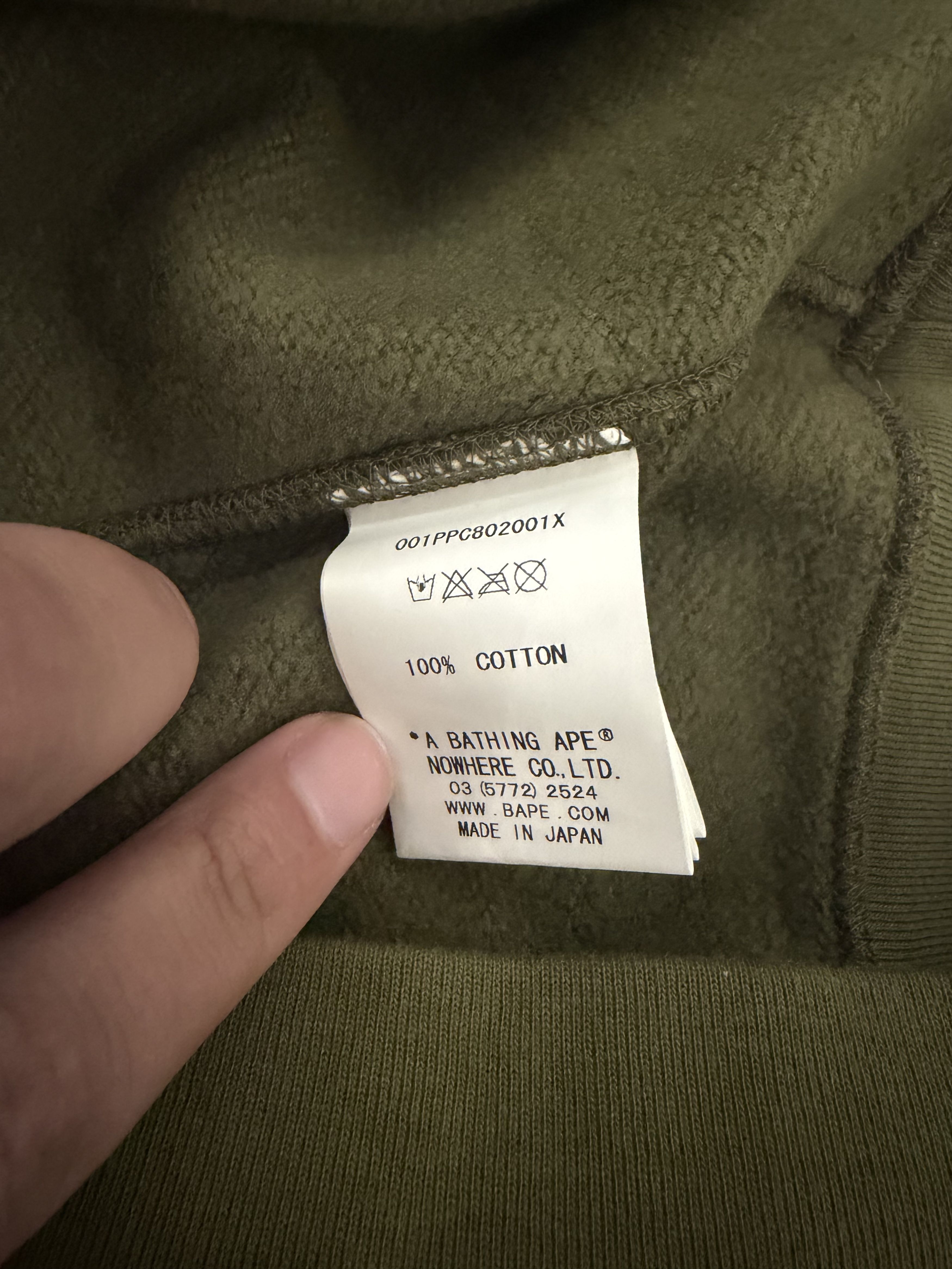 Bape BAPE WMNS 1st Camo Swarovski Bape Pullover Hoodie Green Size S / US 4 / IT 40 - 8 Thumbnail