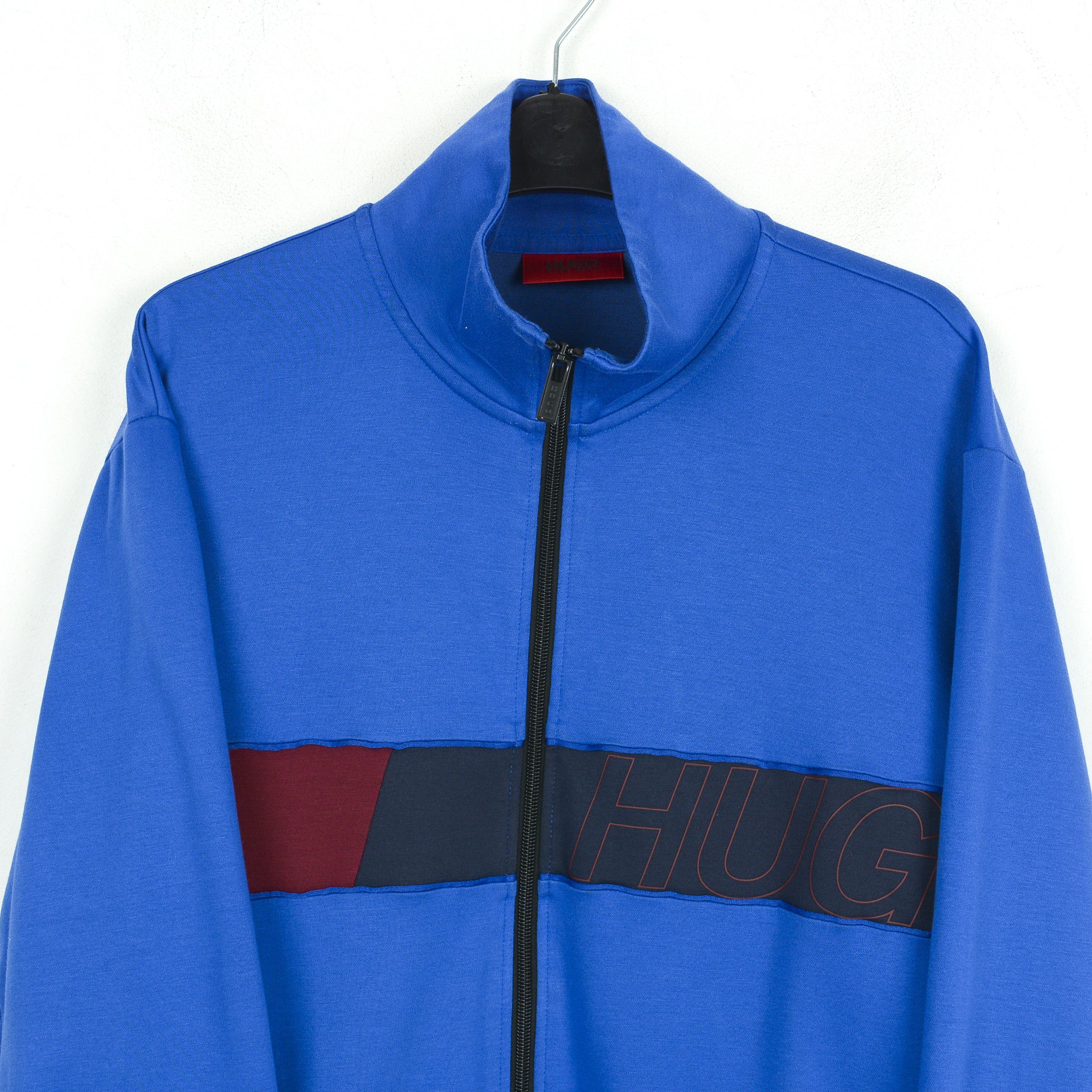 Hugo Red Label Men Hoodie Zip Up Jumper Logo Sweatshirt Cardigan Size US M / EU 48-50 / 2 - 2 Thumbnail