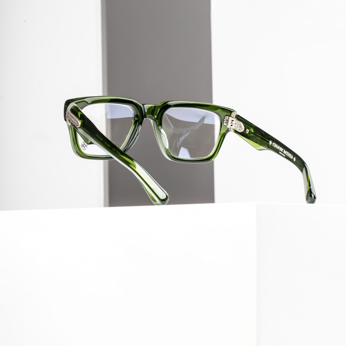 Chrome Hearts CHROME HEARTS GNARLIN DARK OLIVE GLASSES Size ONE SIZE - 5 Thumbnail