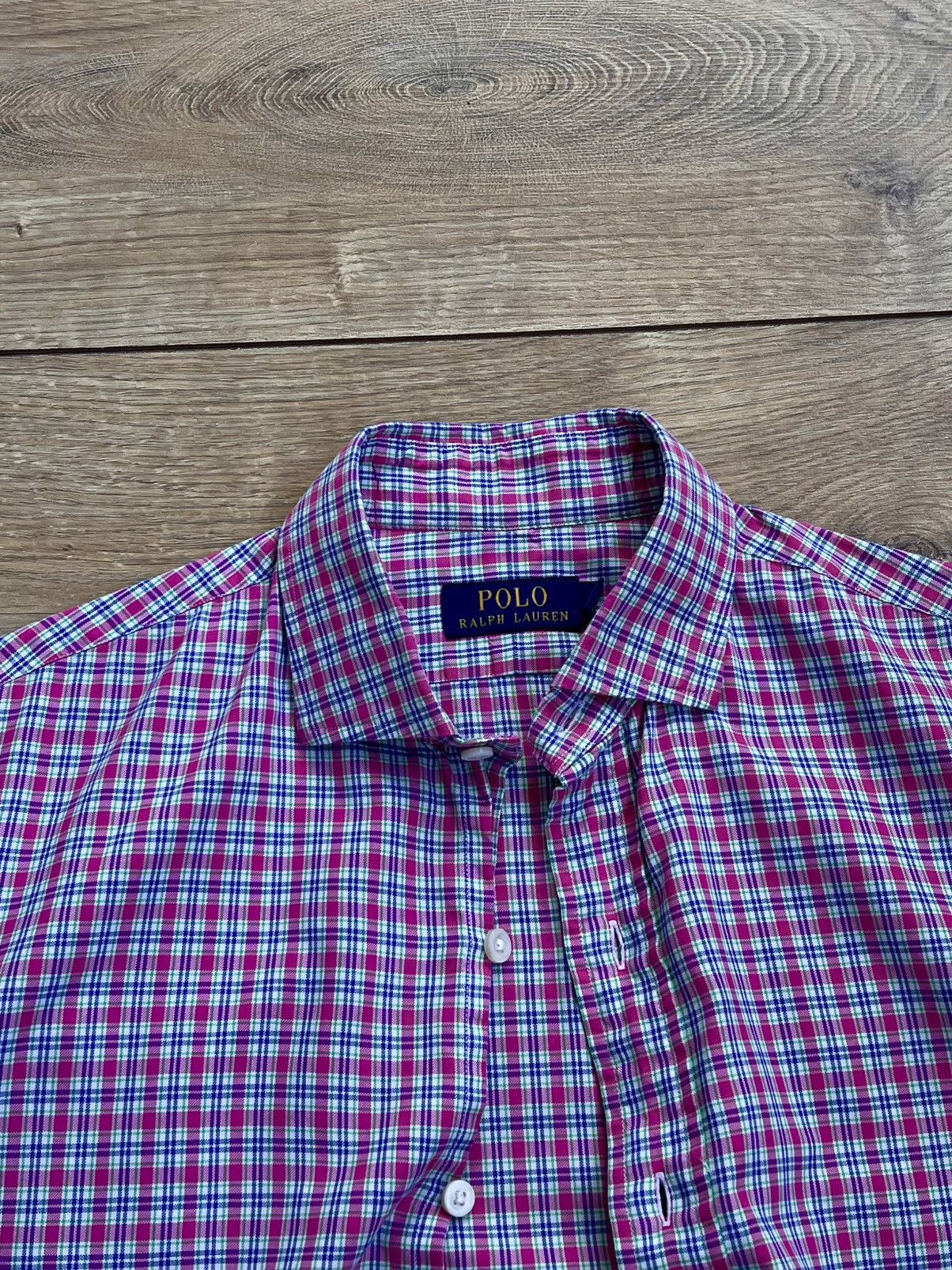 Polo Ralph Lauren Polo Ralph Lauren Shirt Long Sleeve Plaid Button-Up Size US M / EU 48-50 / 2 - 2 Thumbnail