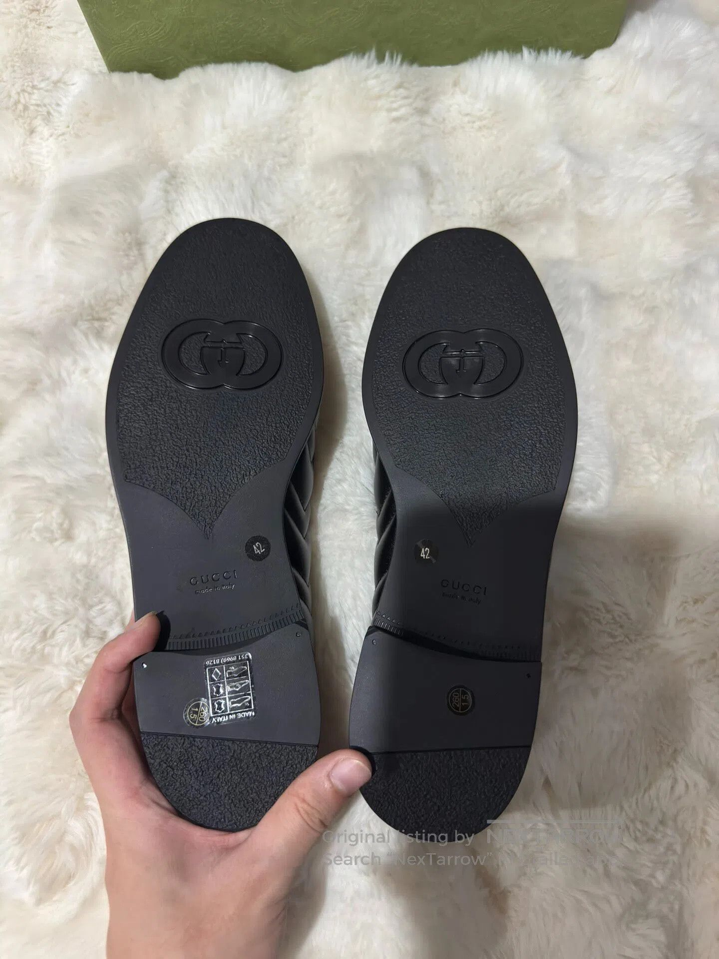 Gucci Guicci Loafers Leather Shoes| Size US 9 / EU 42 - 5 Thumbnail