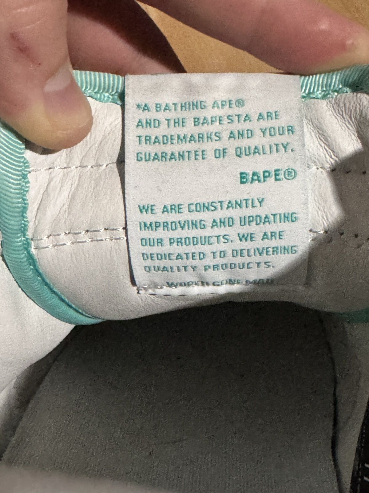 Bape BAPESTA #4 M1 Size US 11 / EU 44 - 10 Thumbnail