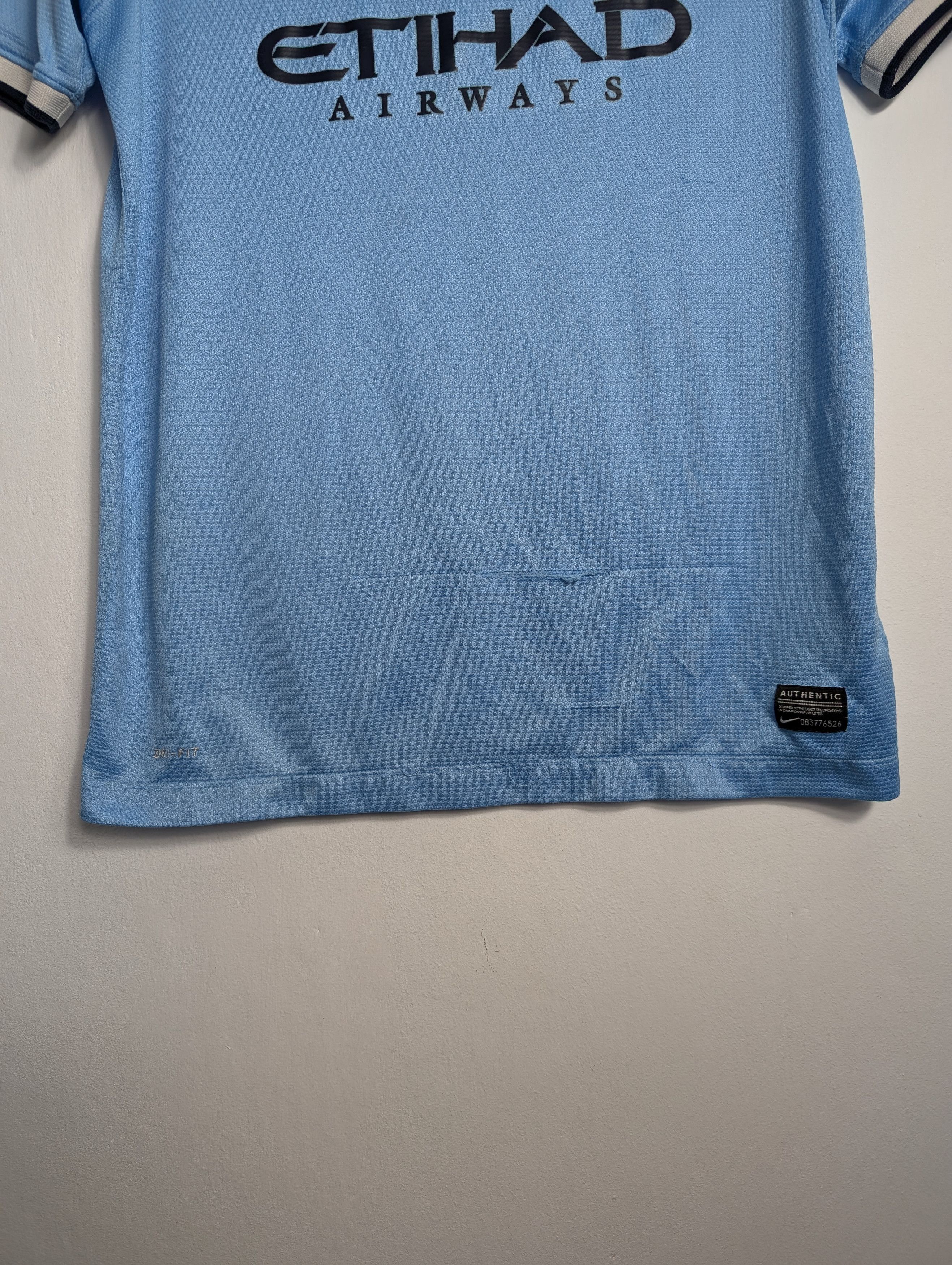 Nike Manchester City 2013/2014 Home Football Shirt Nike Size US S / EU 44-46 / 1 - 6 Thumbnail