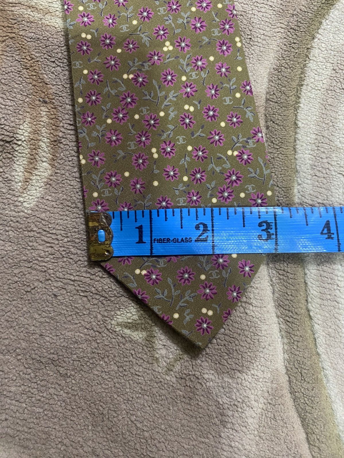 Chanel Chanel Silk Designer Mens Tie - Menswear Accessory Classic Size ONE SIZE - 8 Thumbnail