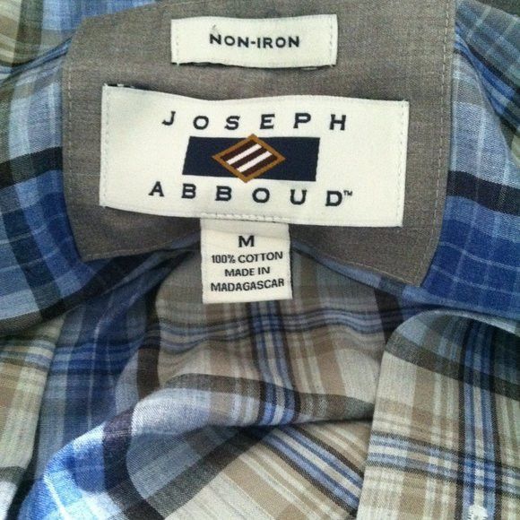 Joseph Abboud JOSEPH ABBOUD MENS COTTON BUTTON DOWN CASUAL SHIRT SIZE: M Size US M / EU 48-50 / 2 - 5 Thumbnail