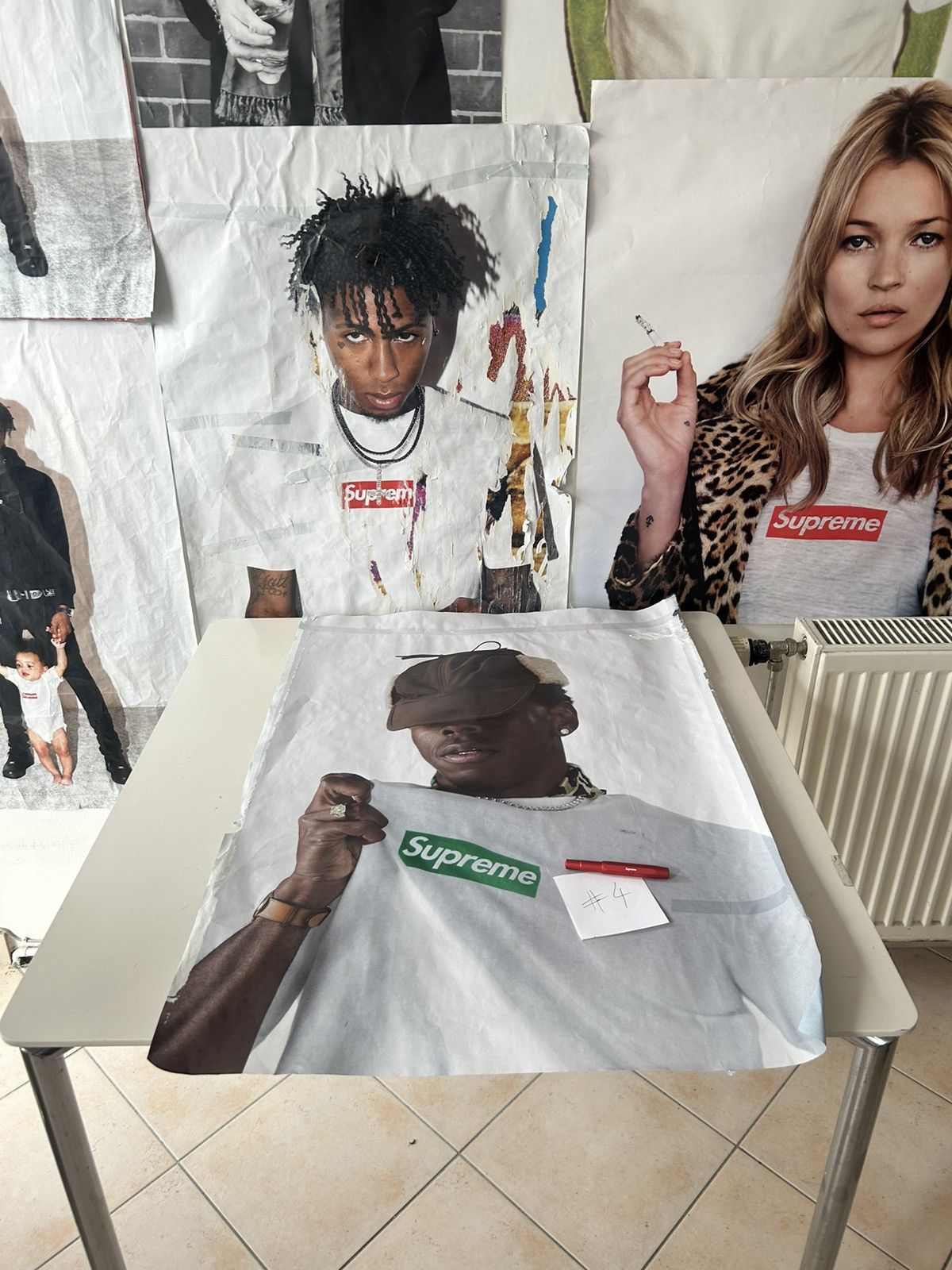 Supreme × Tyler The Creator Supreme x Tyler The Creator Poster Size ONE SIZE - 2 Thumbnail