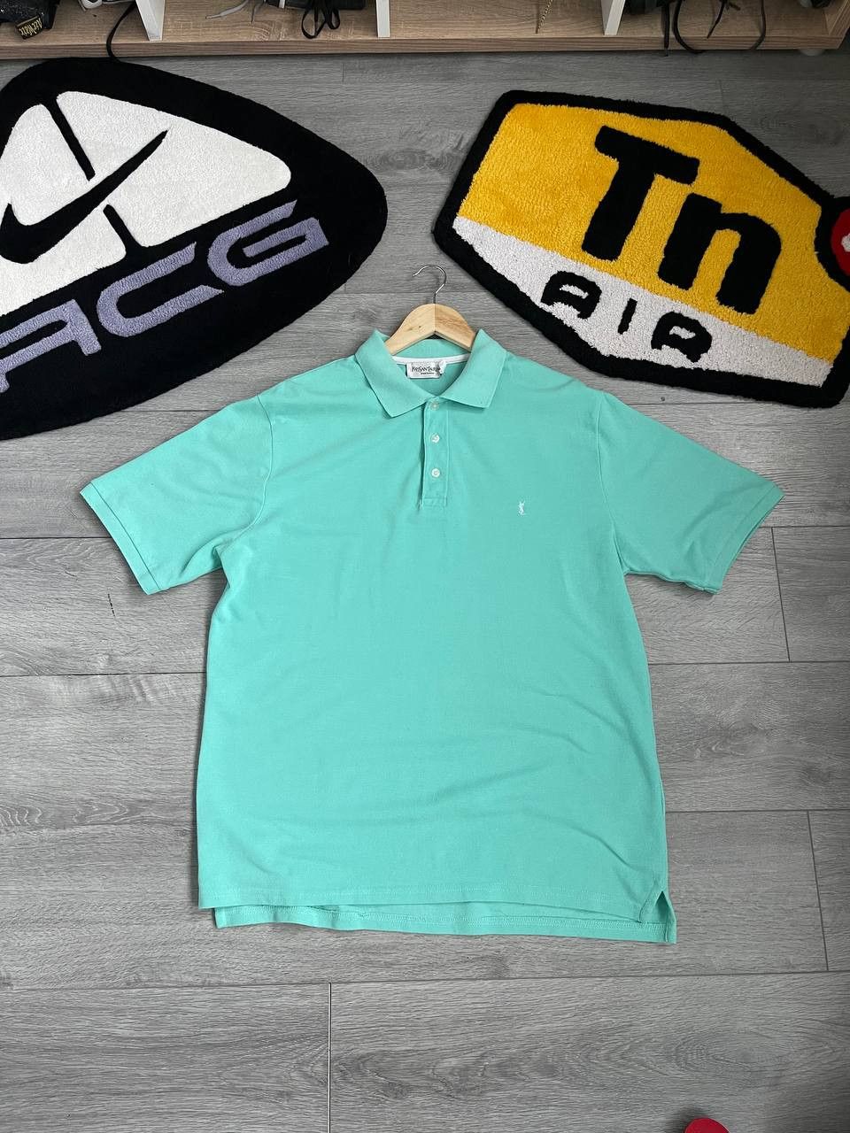 Vintage × Yves Saint Laurent Yves Saint Laurent Vintage YSL Polo Shirt Size XL Size US XL / EU 56 / 4 - 2 Thumbnail