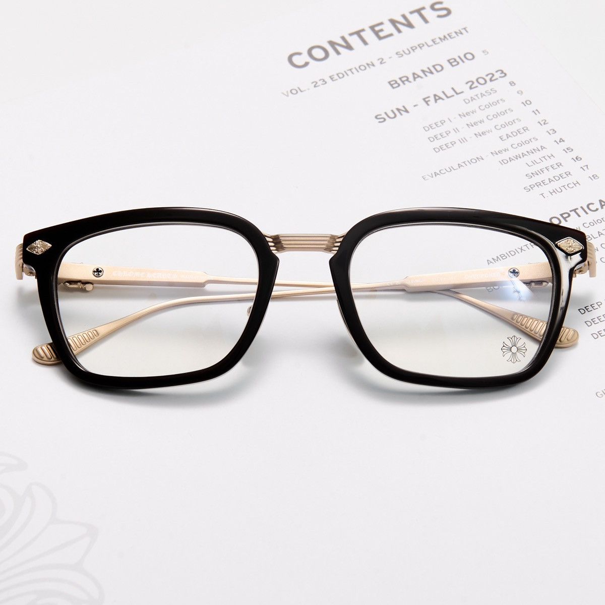 Chrome Hearts CHROME HEARTS OVERPOKED CLB/ MGP GLASSES Size ONE SIZE - 6 Thumbnail
