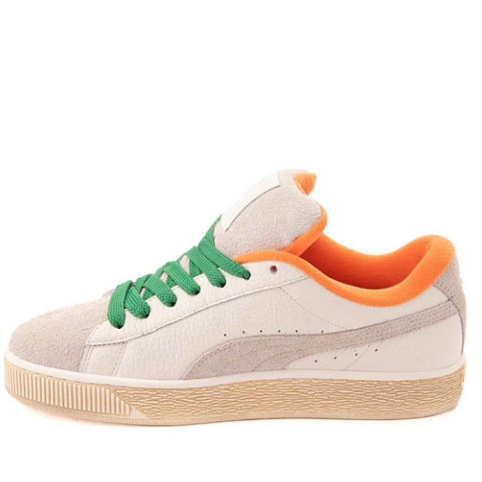 PUMA Mens Sz 13 Anwar Carrots Suede XL Scavenger Hunt White