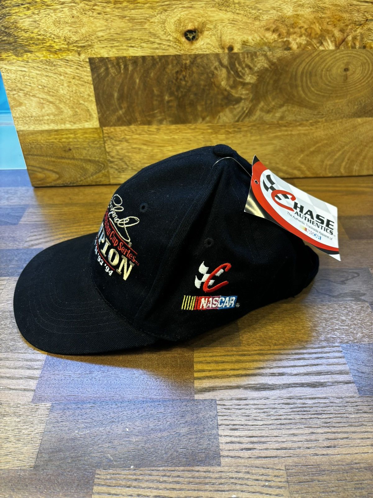 Chase Authentics Chase Authentics Dale Earnhardt NASCAR Champion Black Cap Size ONE SIZE - 2 Thumbnail
