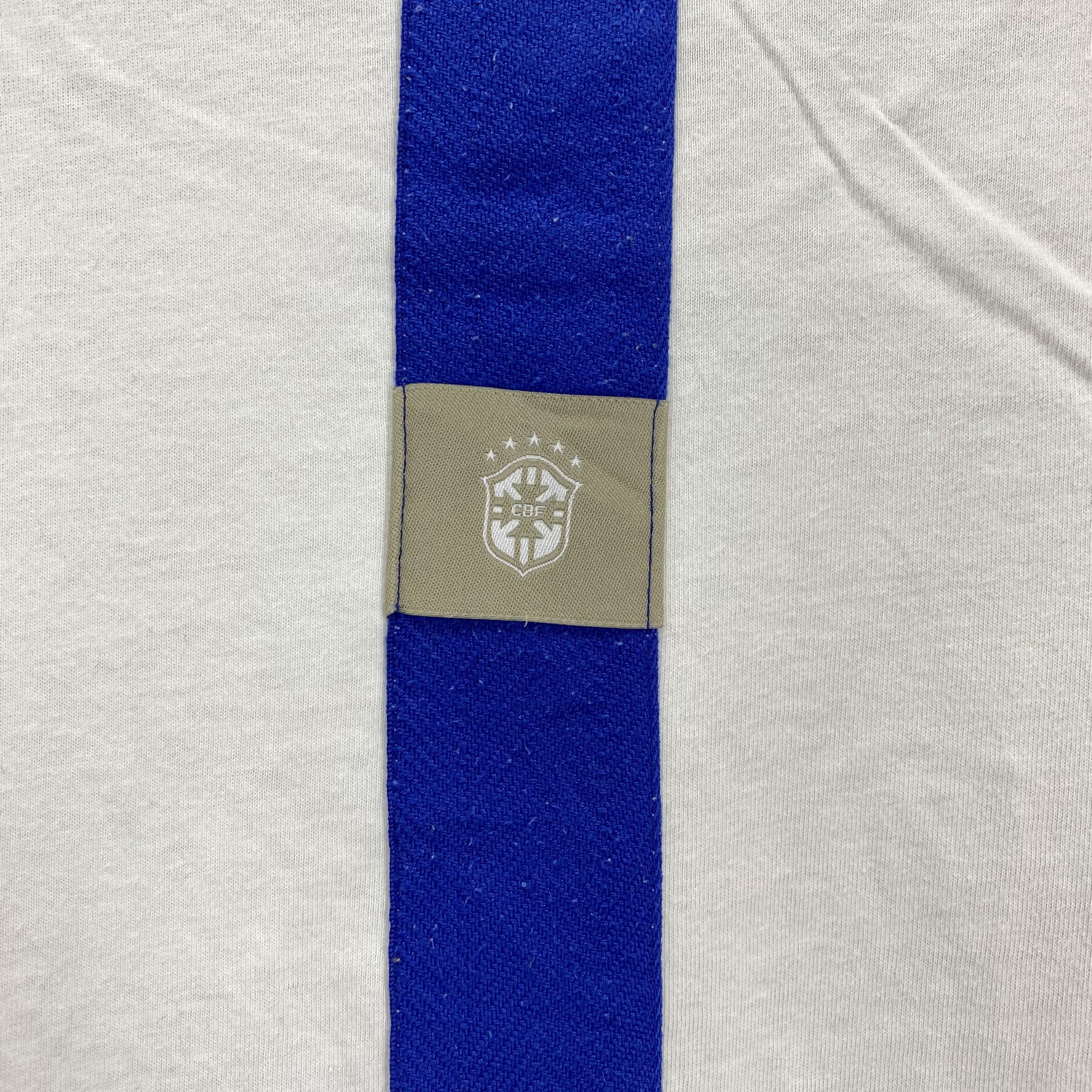 Nike Y2K Vintage NIKE BRASIL 10 Crew Neck T Shirt #1843/08 Size US M / EU 48-50 / 2 - 11 Thumbnail