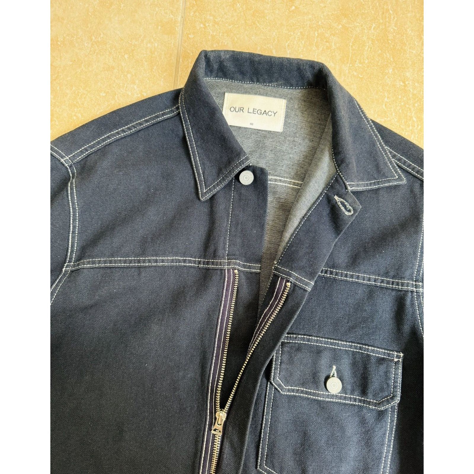 Our Legacy Our Legacy SS16 Workwear Denim jacket Size US S / EU 44-46 / 1 - 6 Thumbnail
