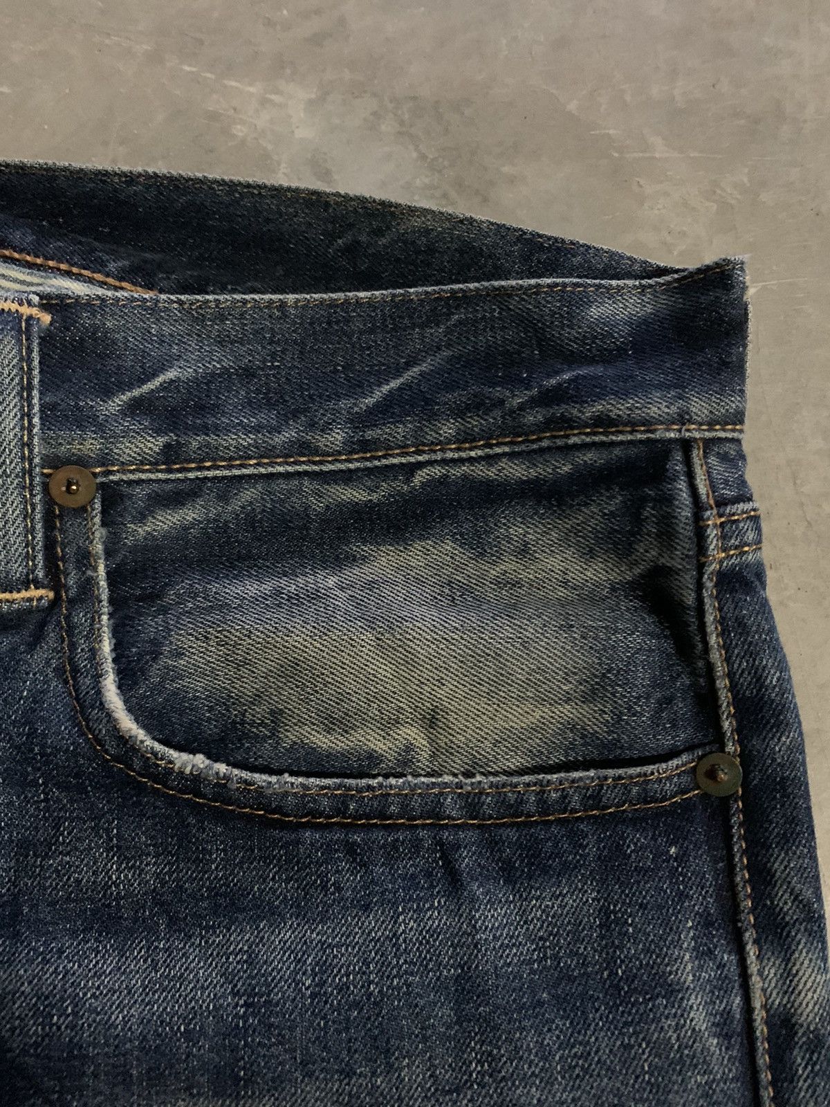 Polo Ralph Lauren × Vintage polo ralph lauren varick slim straight patchwork style jeans Size US 39 - 10 Thumbnail