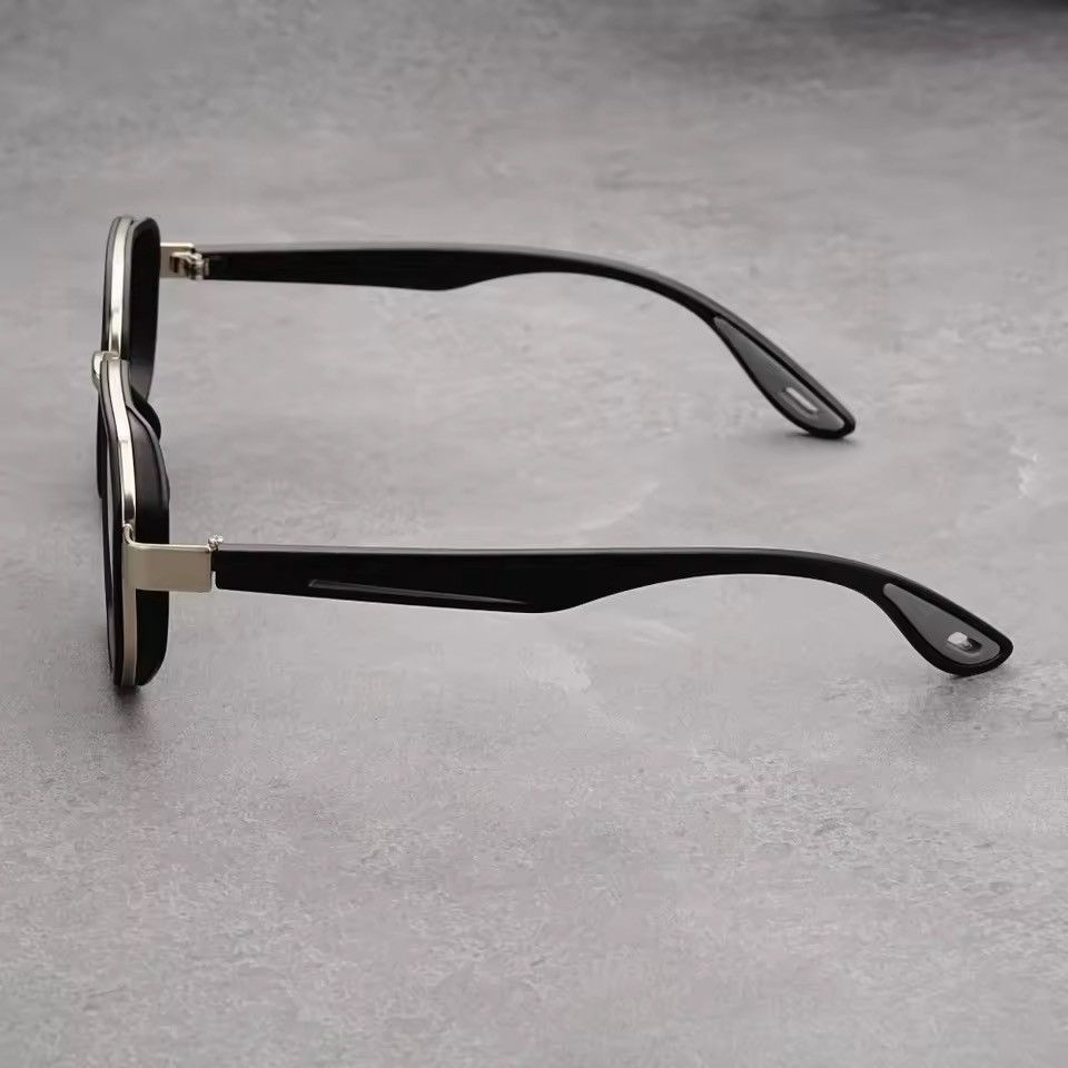 Japanese Brand Trendy Hexagonal Geometric Sunglasses | UV400 | Retro Style Size ONE SIZE - 3 Thumbnail