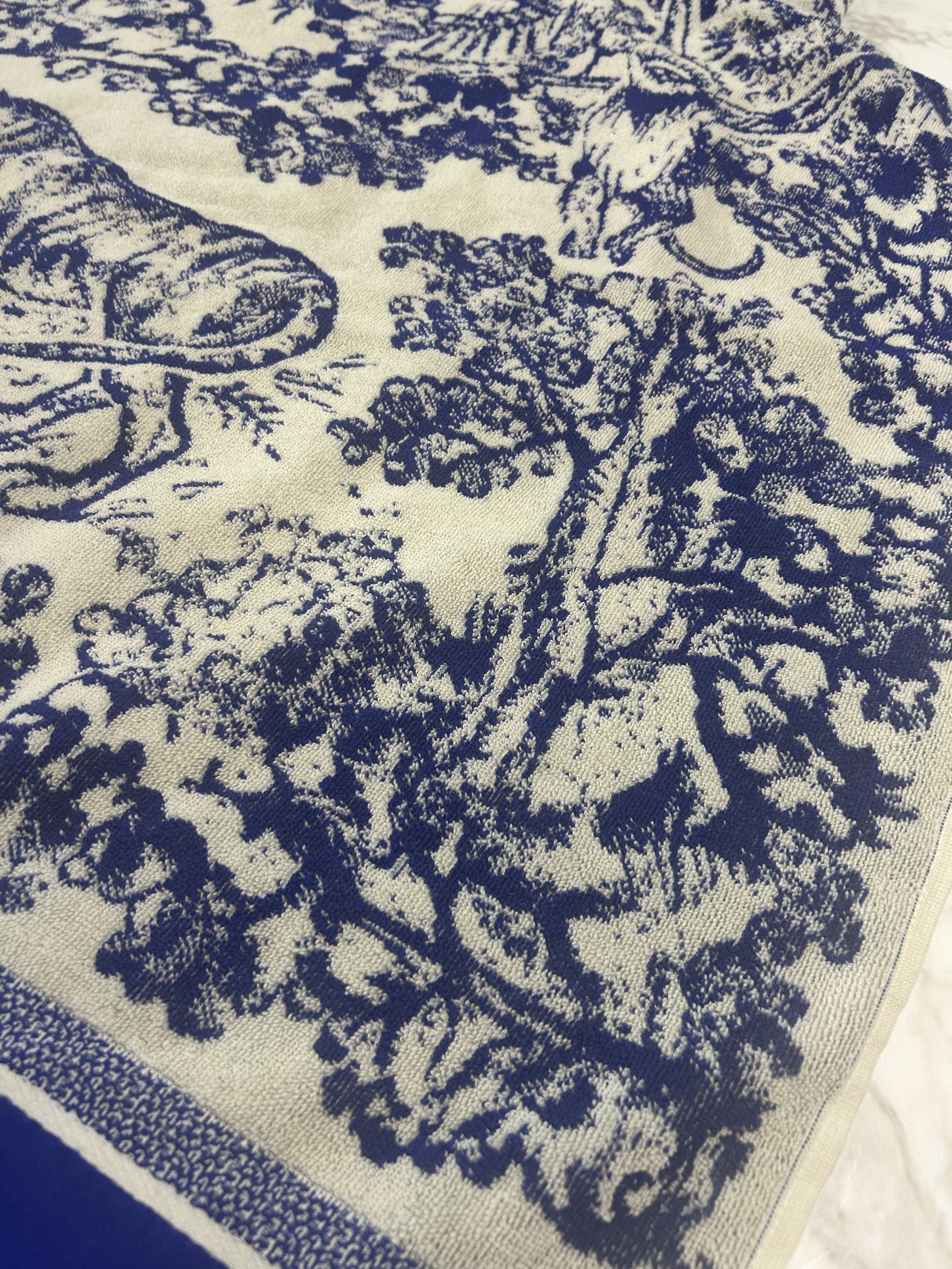 Dior Poncho Toile de Jouy SAUVAGE W/ HOOD Size ONE SIZE - 2 Thumbnail