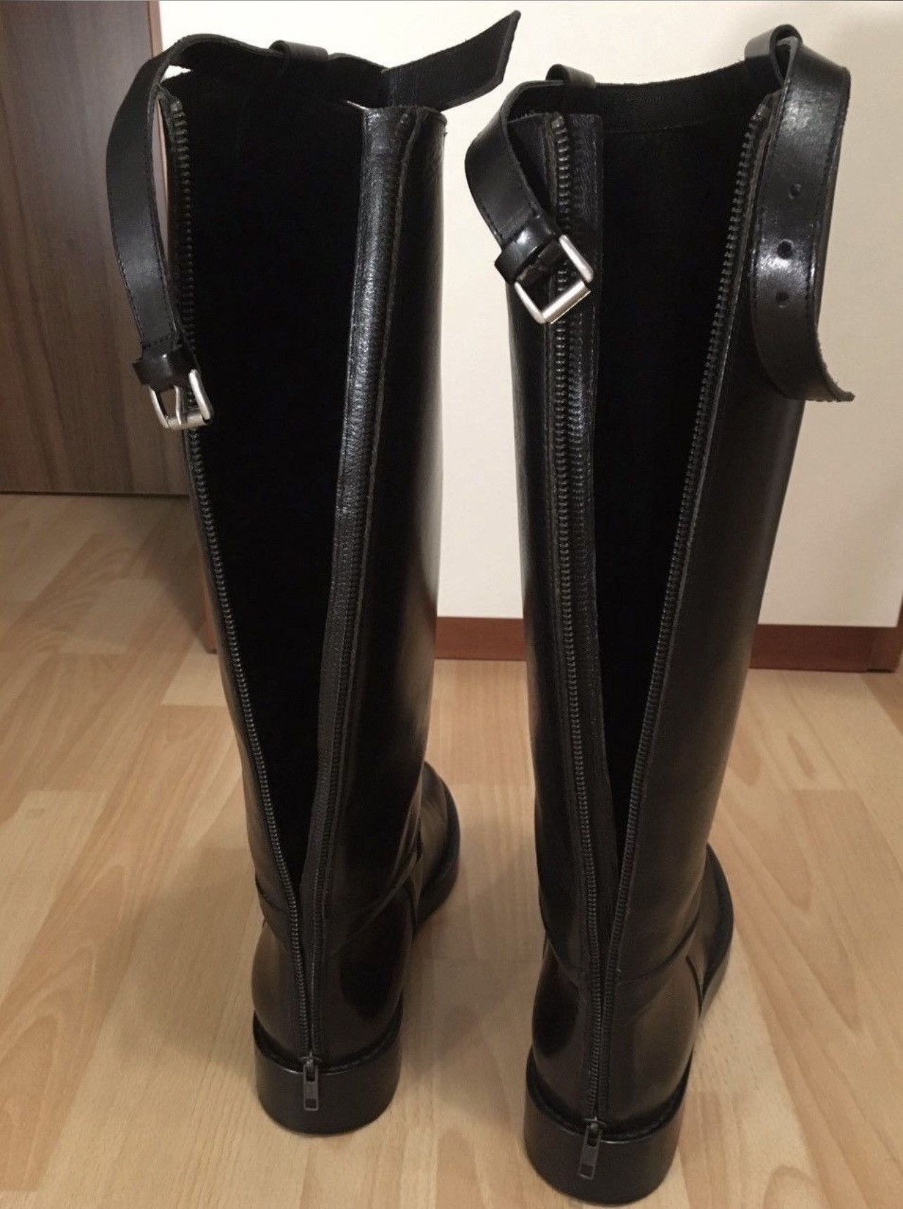 Ann Demeulemeester Ann Demeulemeester Black Stan Riding Boots Size US 10.5 / EU 43-44 - 12 Thumbnail