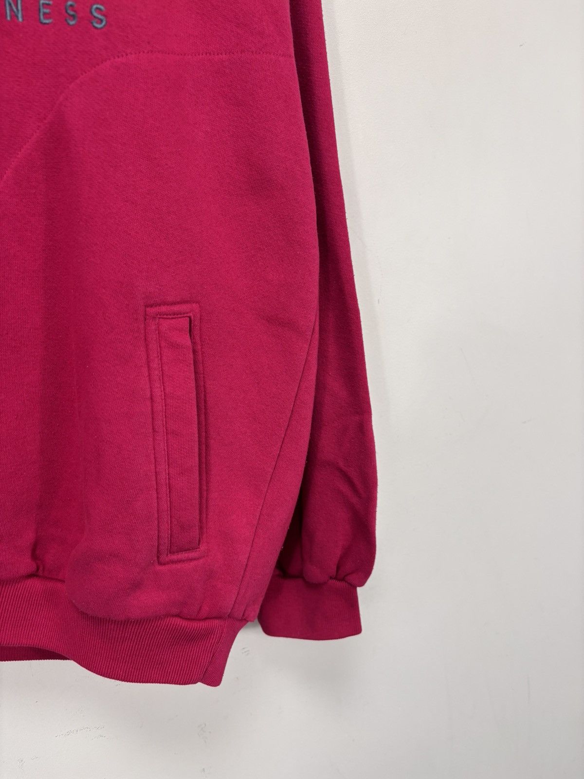 Nike Vintage 1990s Nike Big Embroidered Logo Retro Hype Hoodie Size US M / EU 48-50 / 2 - 5 Thumbnail