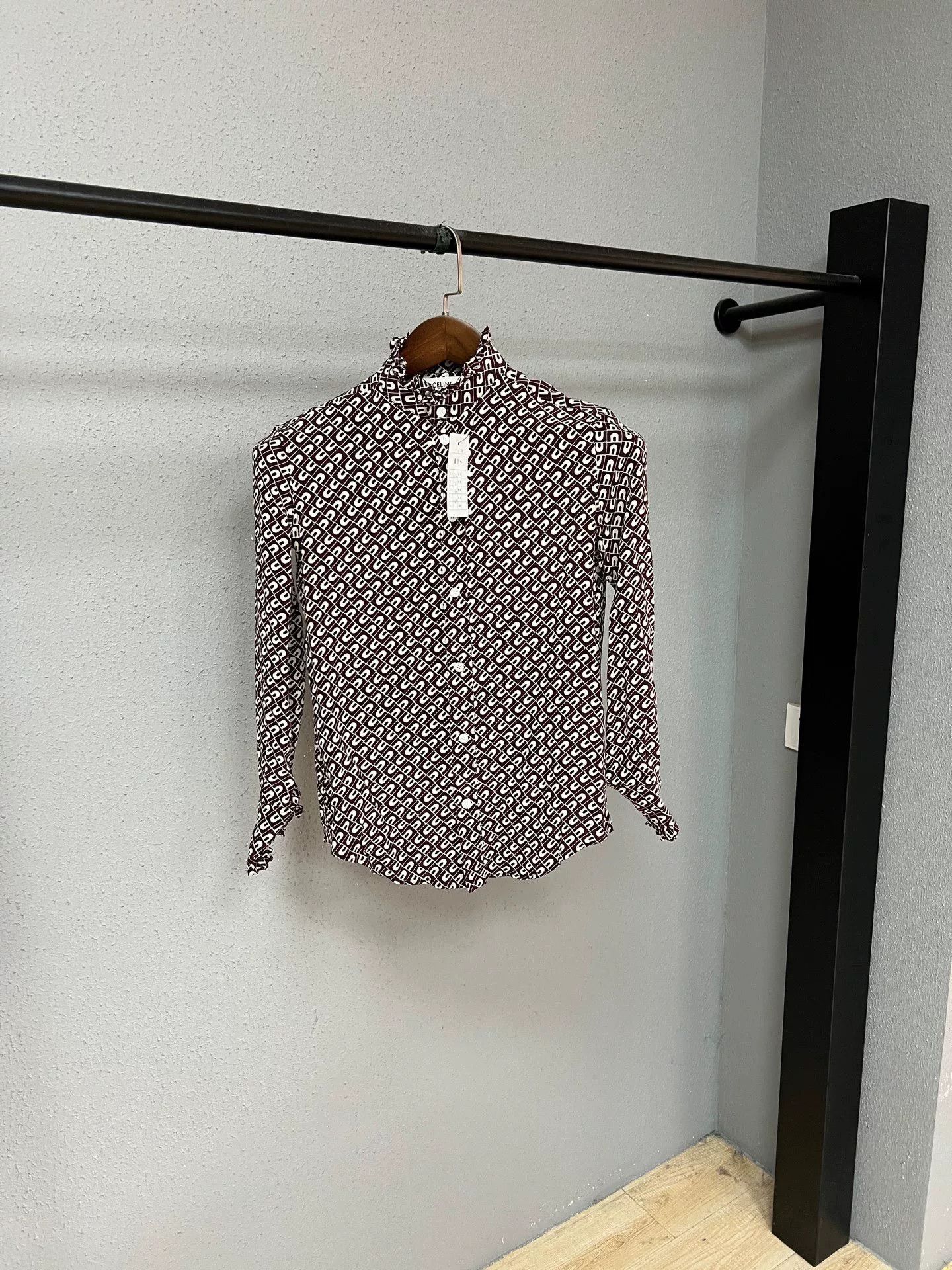 Celine Celine Silk Shirt Size XXS / US 00 / IT 34 - 1 Thumbnail